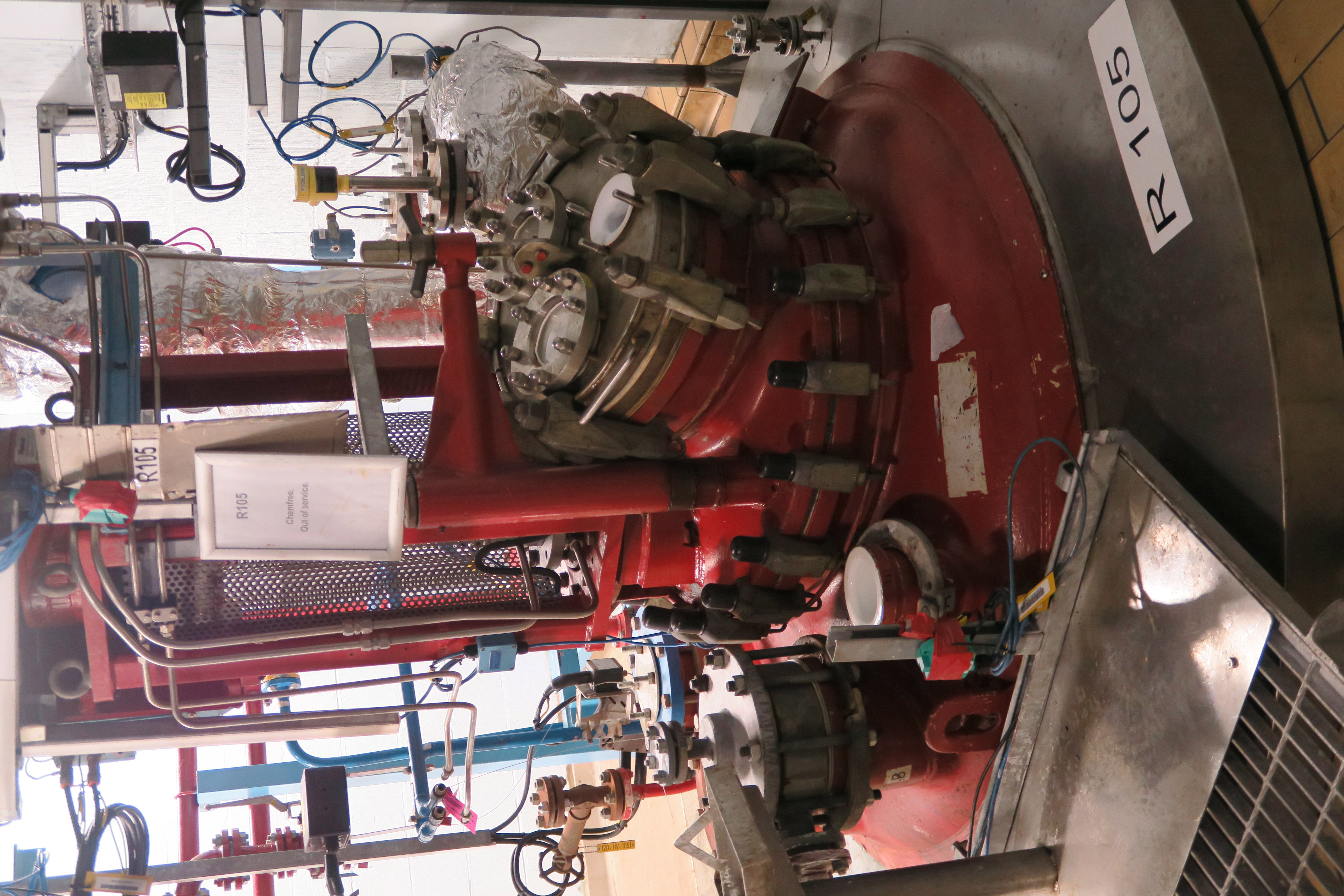 Glasslined Pfaudler CE2500 Batch-Type Agitated Reactor - IPP# 242619