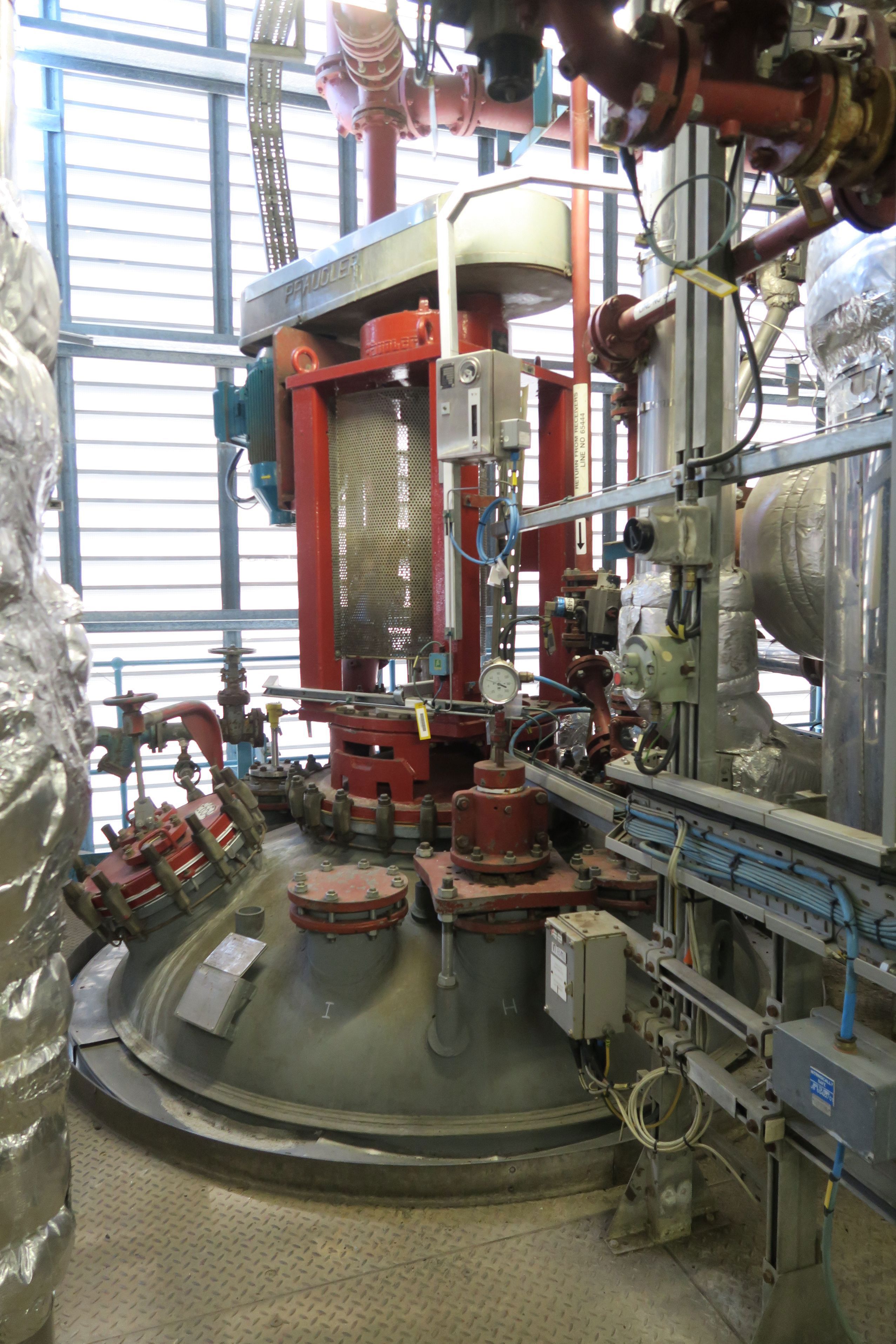 Glasslined Pfaudler Batch-Type Agitated Reactor - IPP# 242628