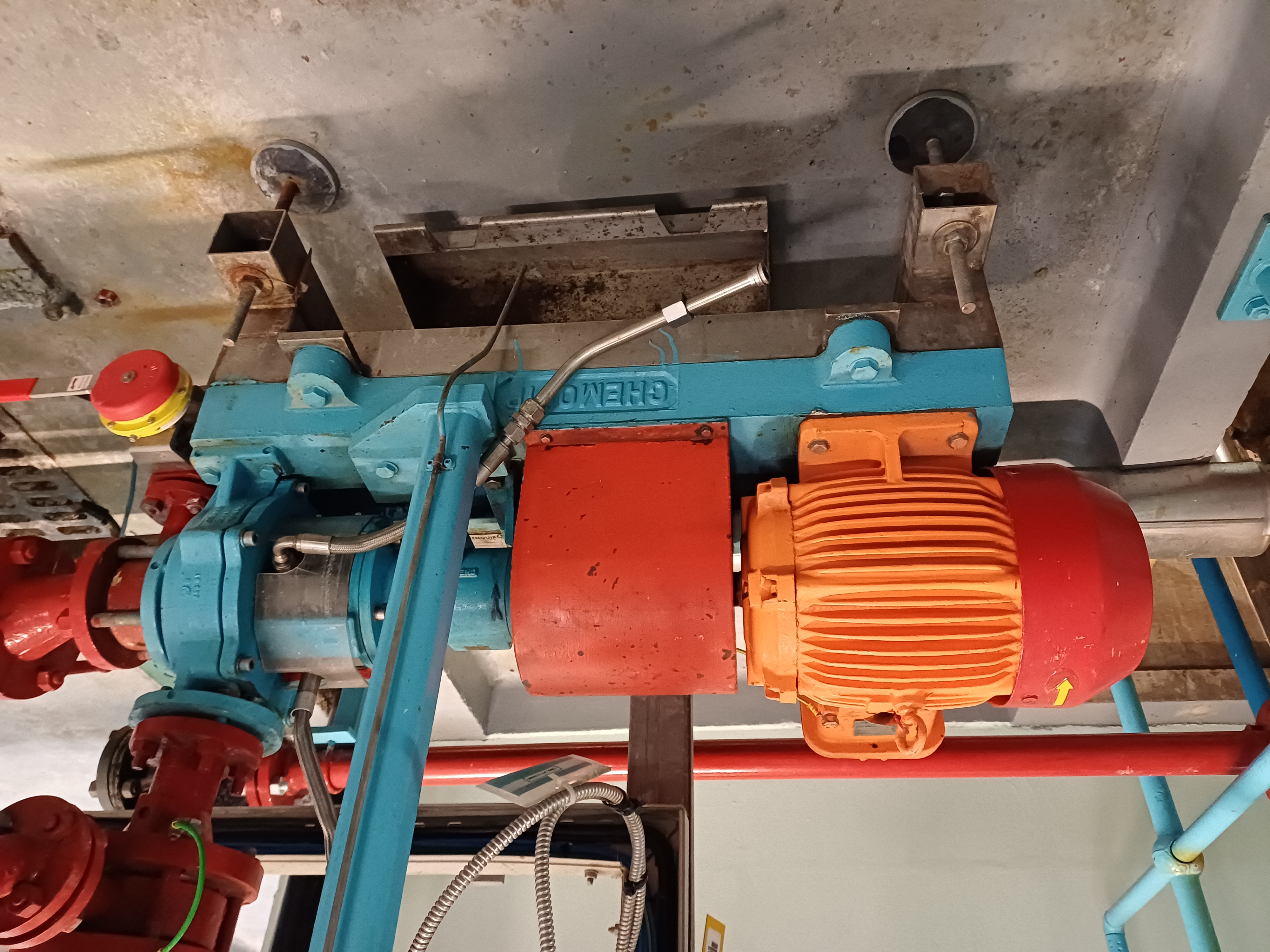 PFA lined Richter PCK/F 32-160 jacketed Centrifugal Pump - IPP# 242633