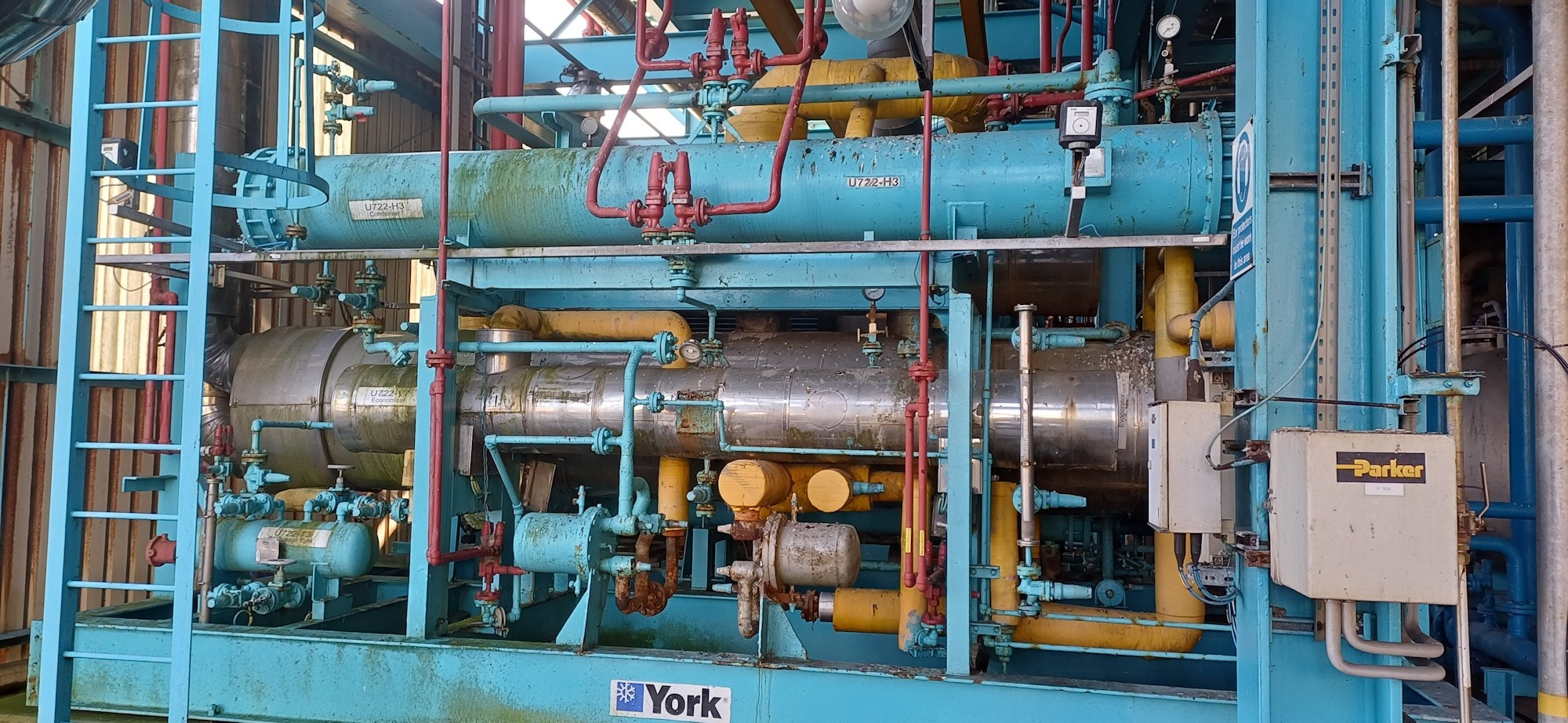 York International  164.92 ton Chiller Packaged skid - IPP# 242740