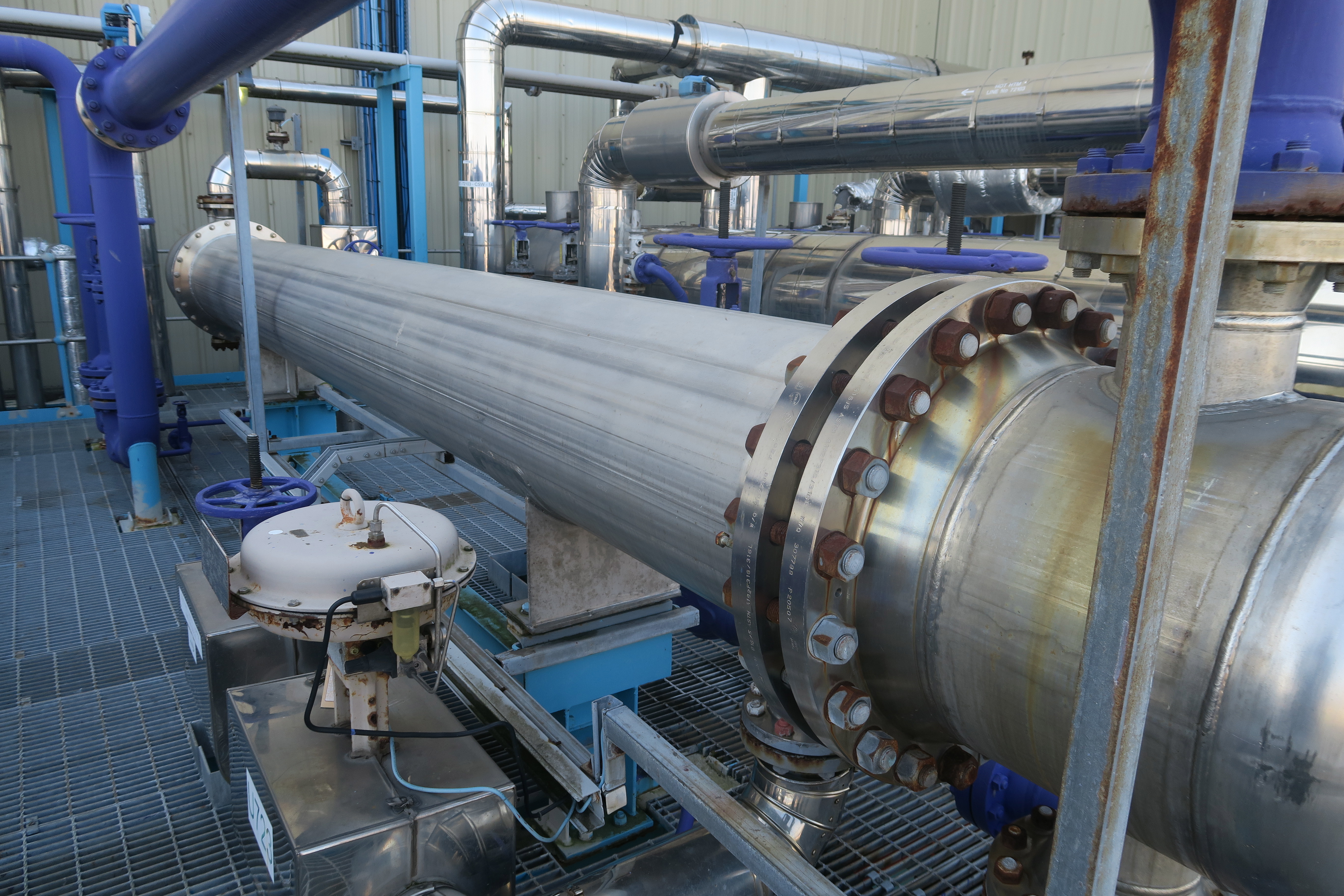 Stainless Steel 316L Northvale Korting 18FH13 Shell and Tube Heat Exchanger - IPP# 242747