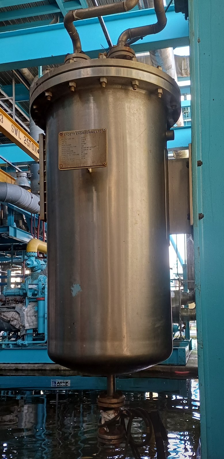 Stainless Steel 316 Ardeth Engineering Ltd  Tank - IPP# 242753