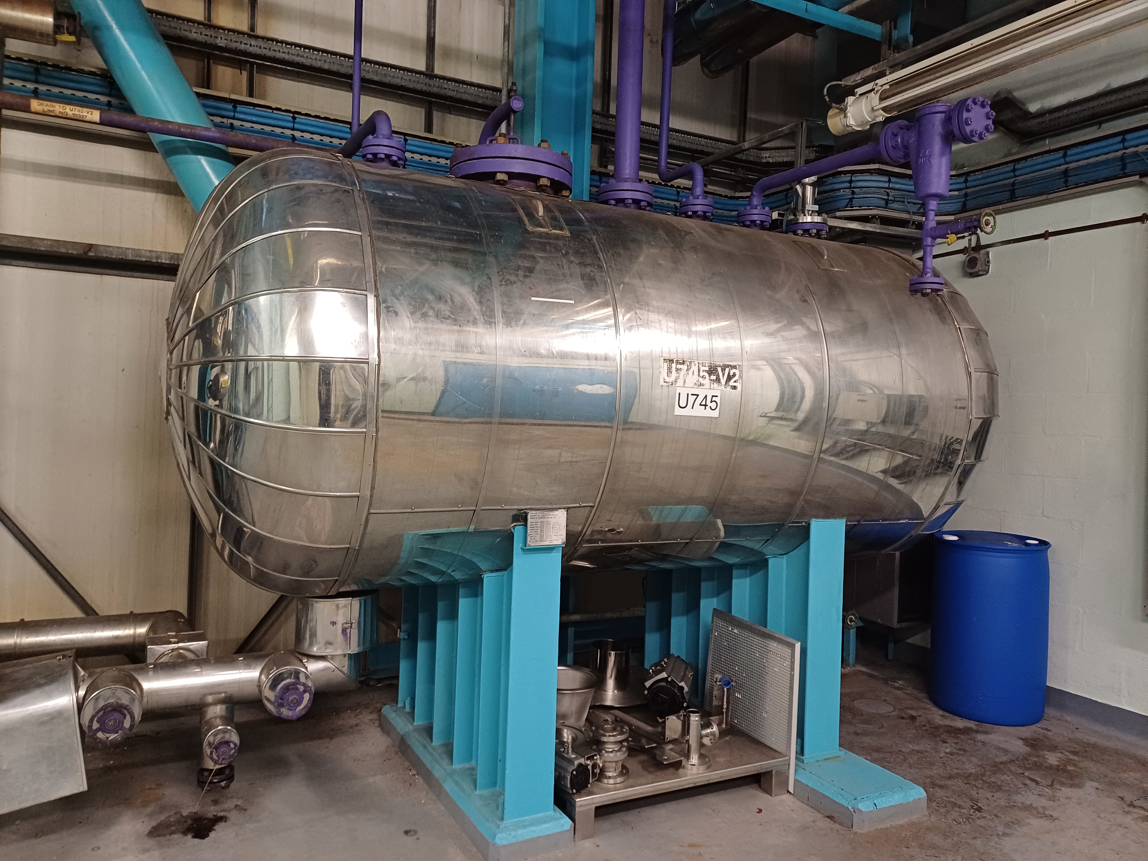 Carbon Steel Boiler Ancillary Services Tank - IPP# 242755