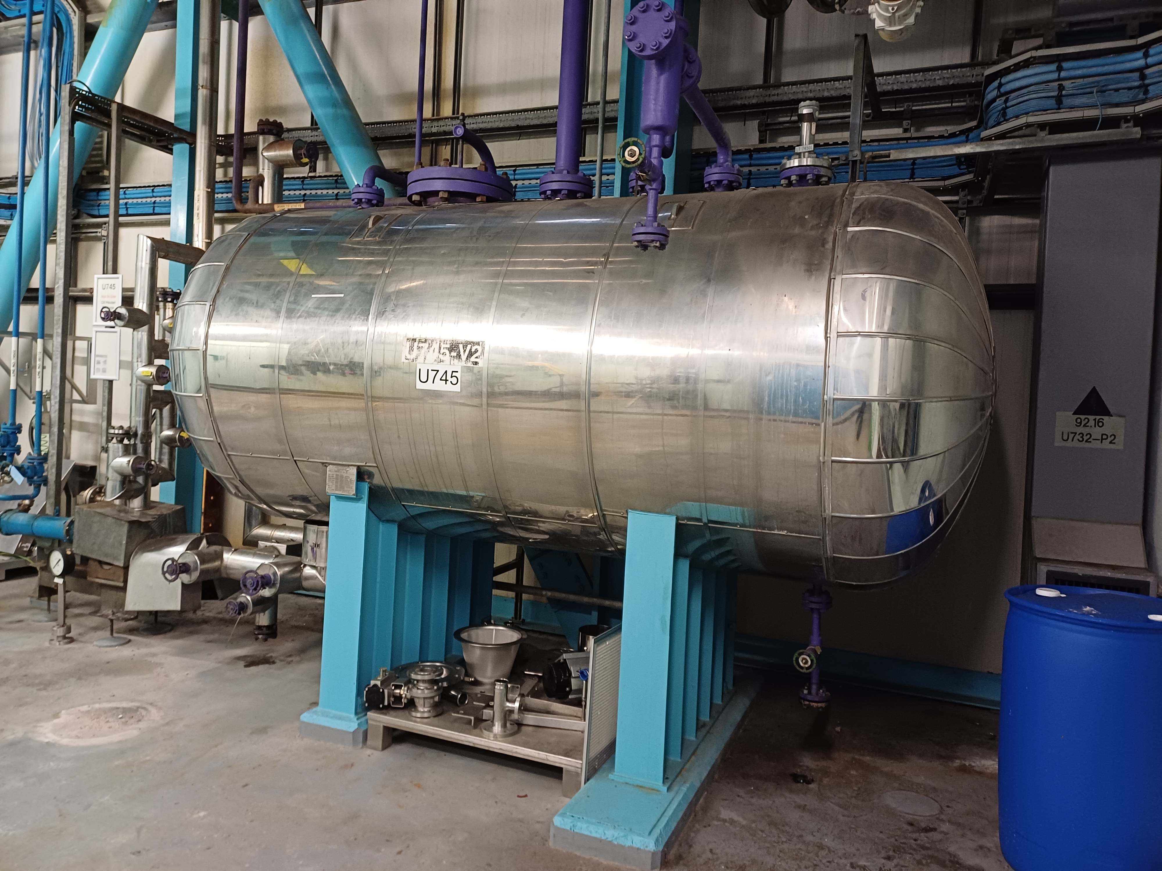 Carbon Steel Boiler Ancillary Services Tank - IPP# 242755