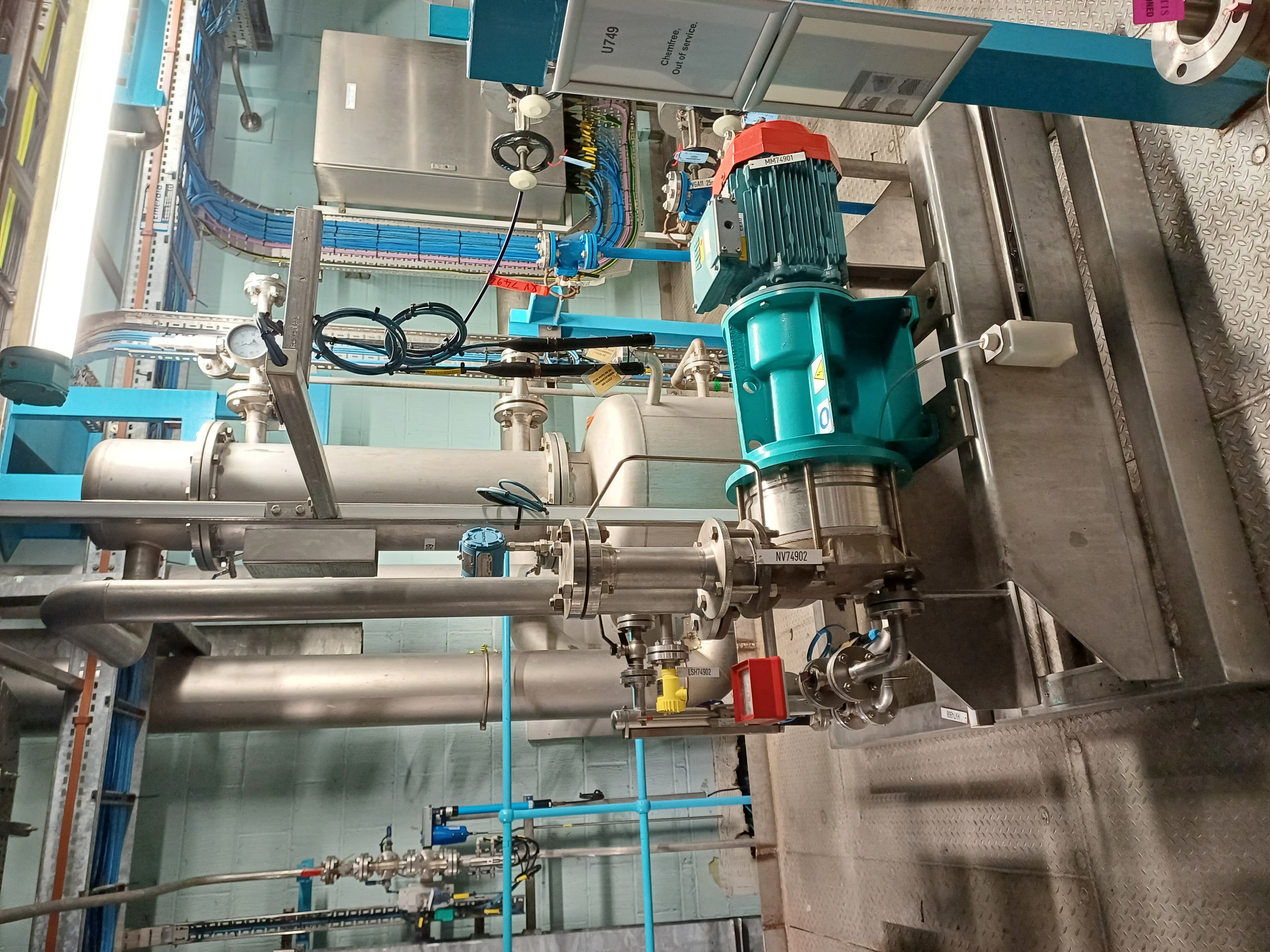 Stainless Steel 316L NSB Gas Processing APOVAC 3.2/PMZF 2510 D6X4 Pump-Vacuum Skid - IPP# 242758