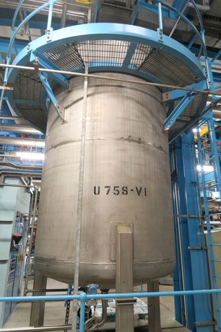 Stainless Steel 316L H.Pontifex & Sons Ltd. Tank