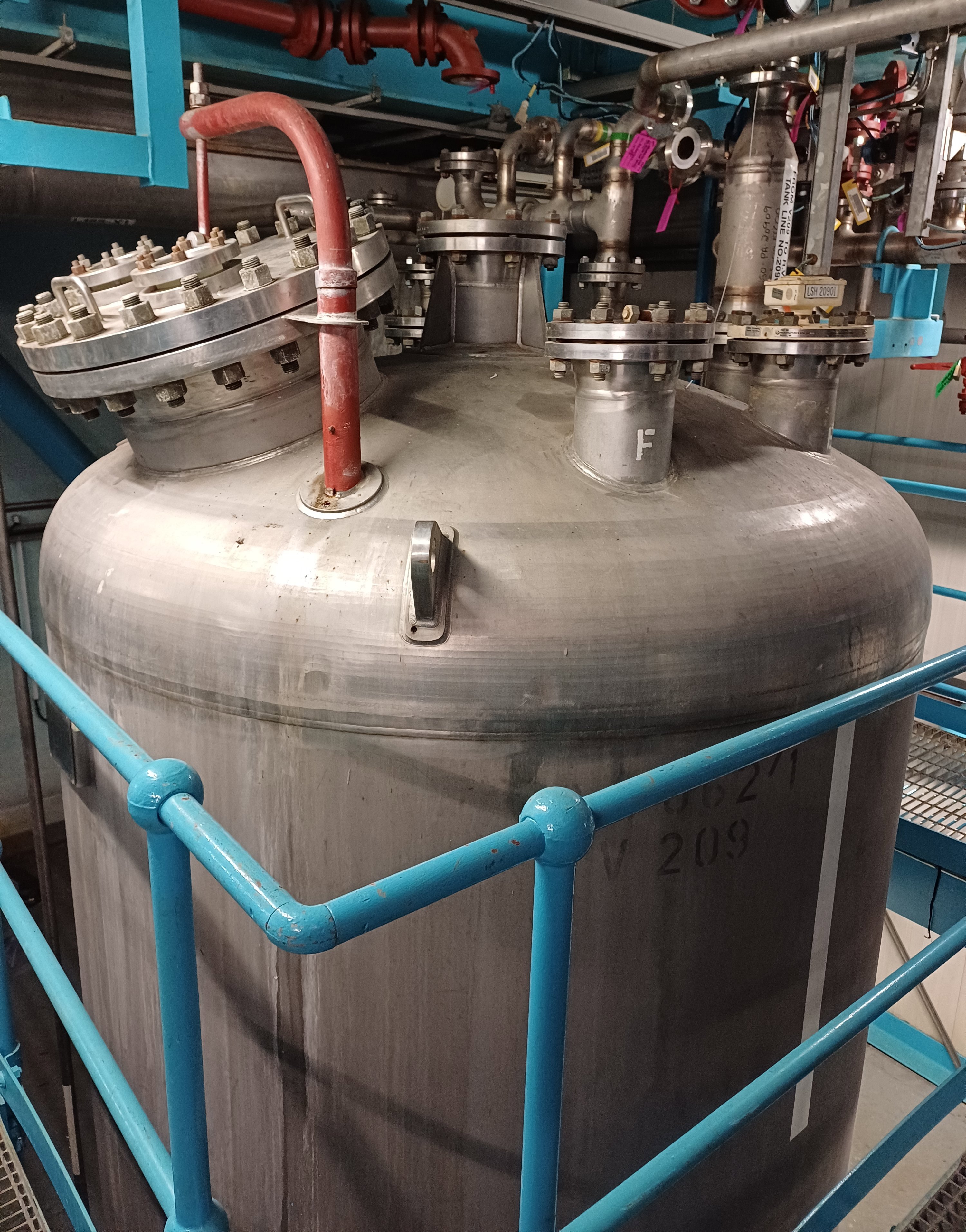 Stainless Steel 316L Isaac Webster and Sons Ltd Tank - IPP# 242772