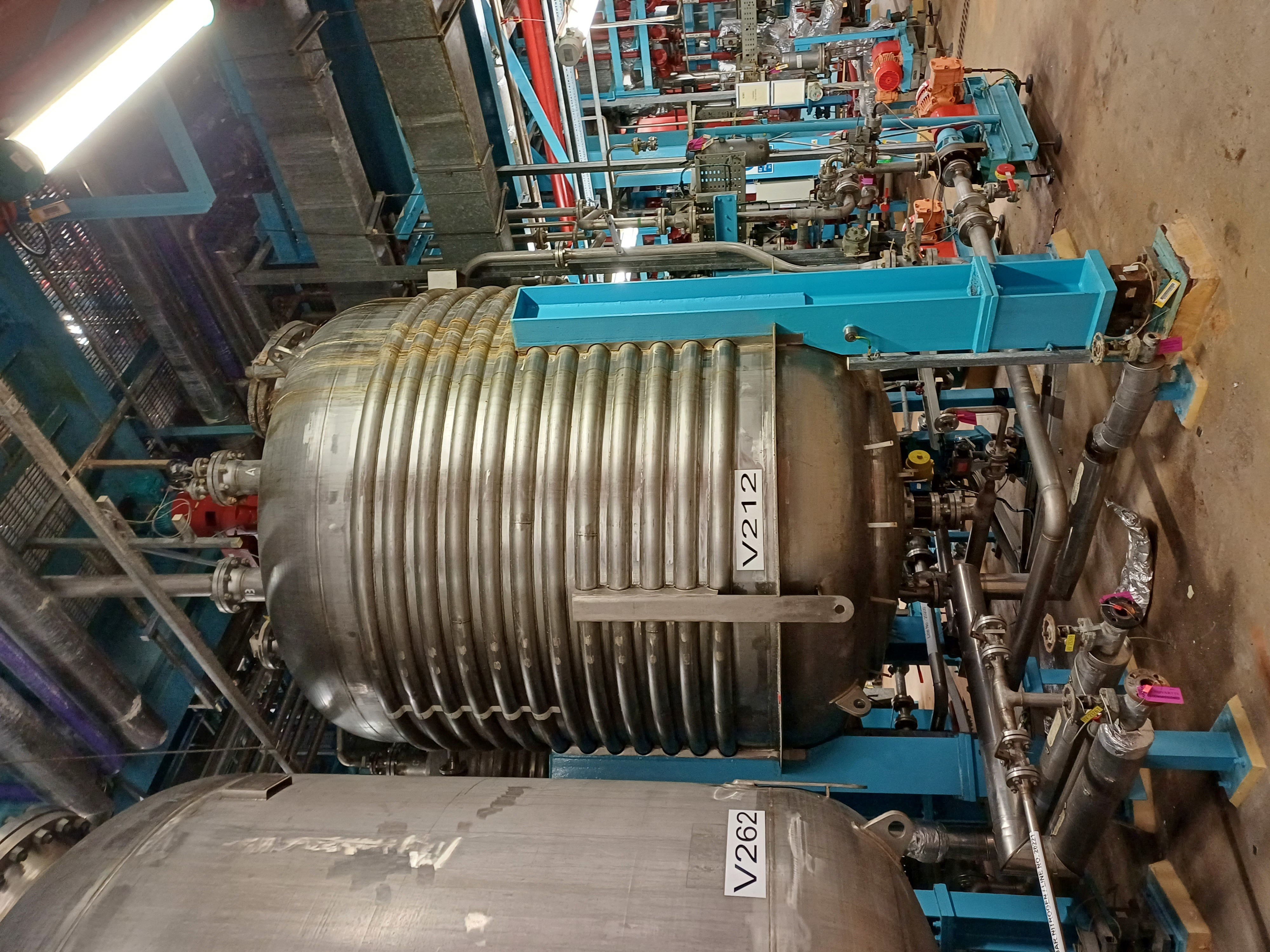 Stainless Steel 316L Isaac Webster and Sons Ltd Off Center Agitated Jacketed Tank - IPP# 242774