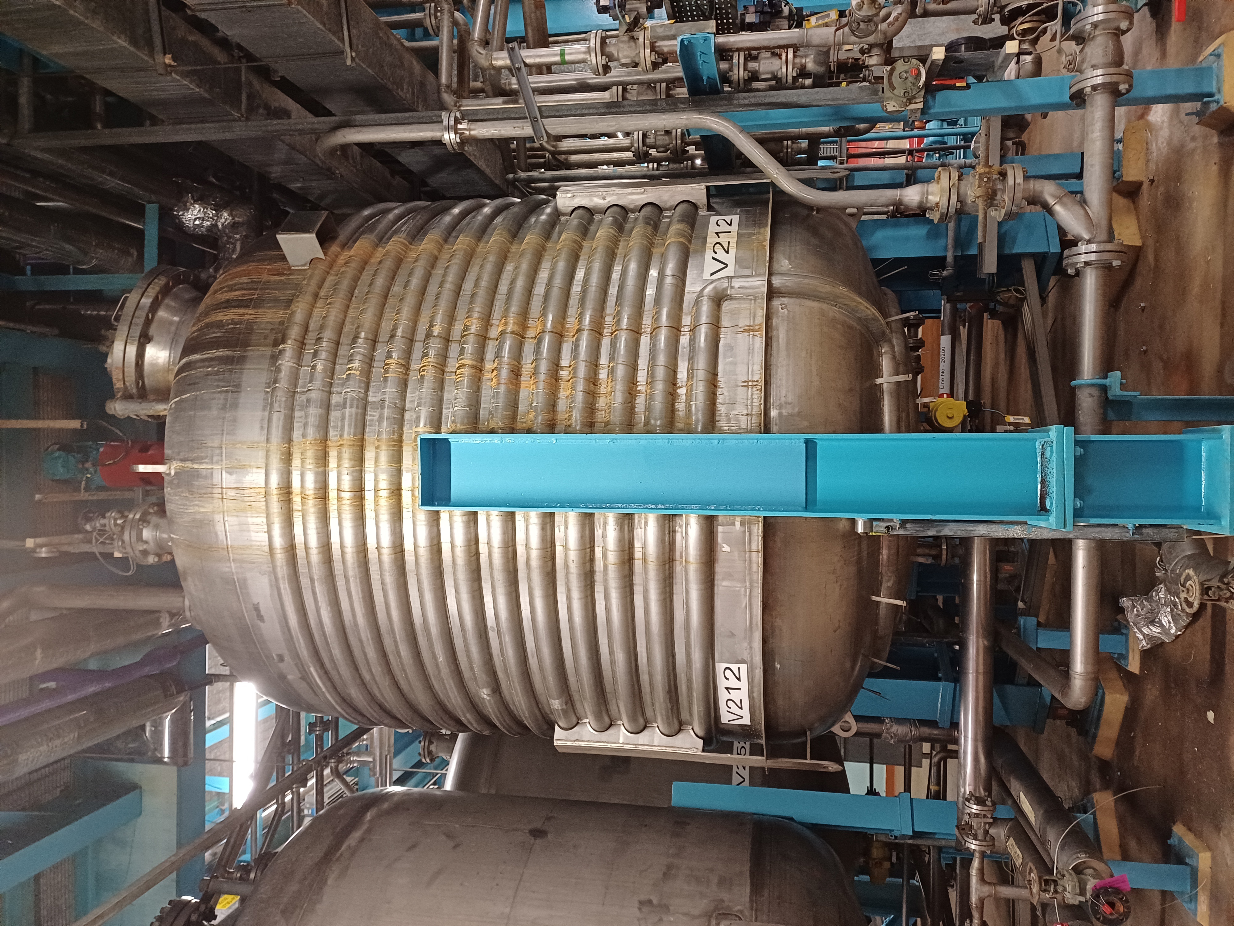 Stainless Steel 316L Isaac Webster and Sons Ltd Off Center Agitated Jacketed Tank - IPP# 242774