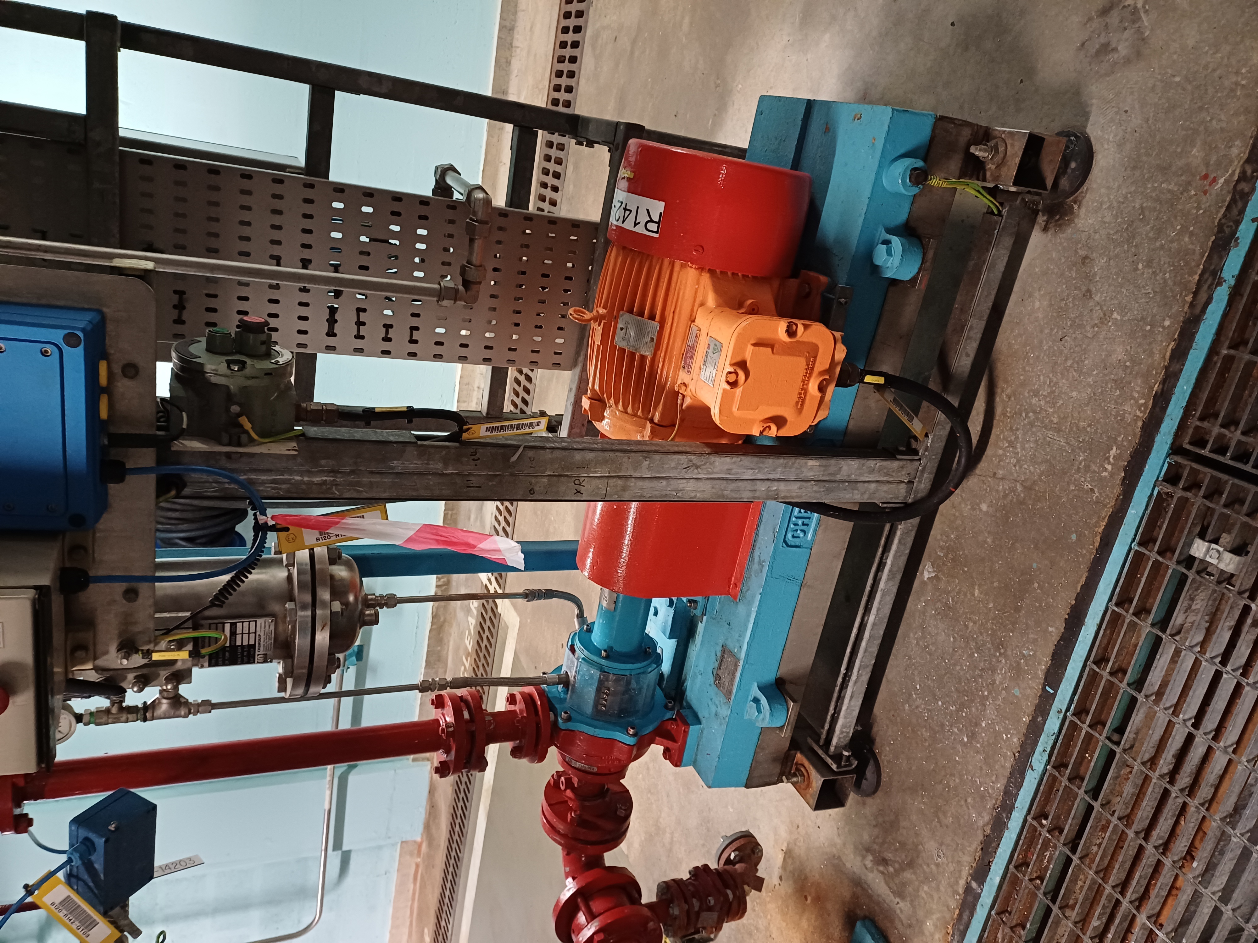PFA lined Richter PCK/F 32-160 Centrifugal Pump - IPP# 242707