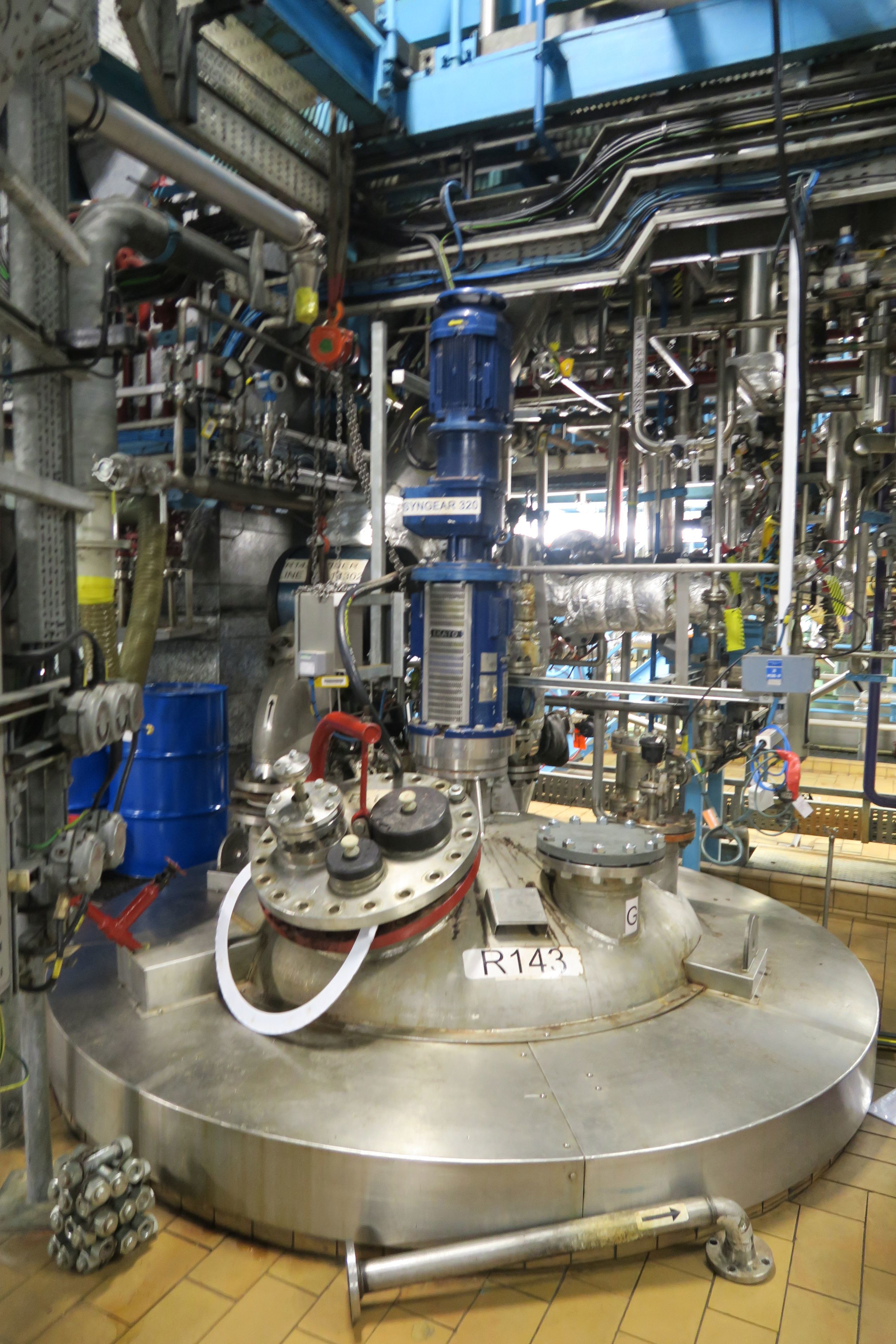 Stainless Steel 316L James Bendall & Sons Ltd Batch-Type Agitated Reactor - IPP# 242708