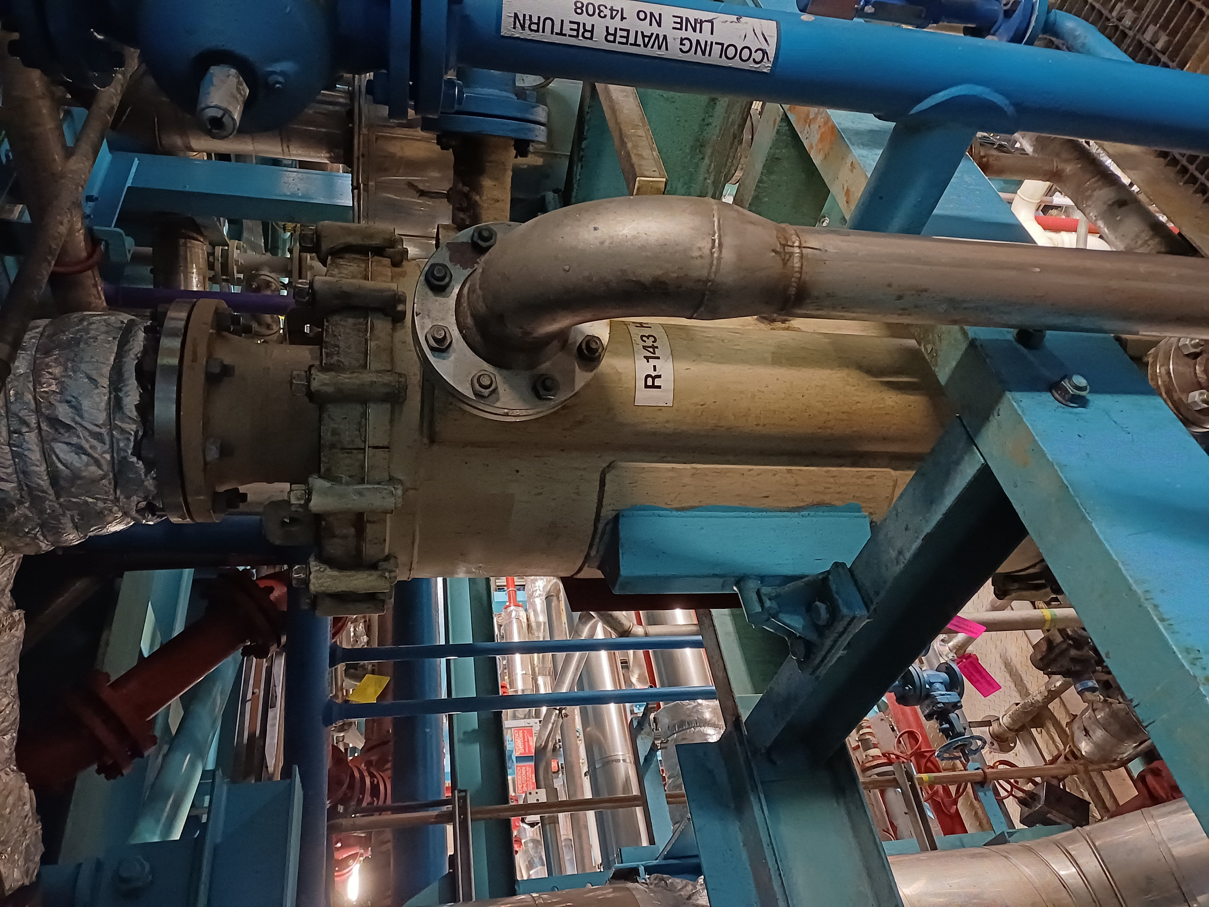 Stainless Steel 316L Alfa Laval SHE 111.V Spiral Heat Exchanger - IPP# 242709