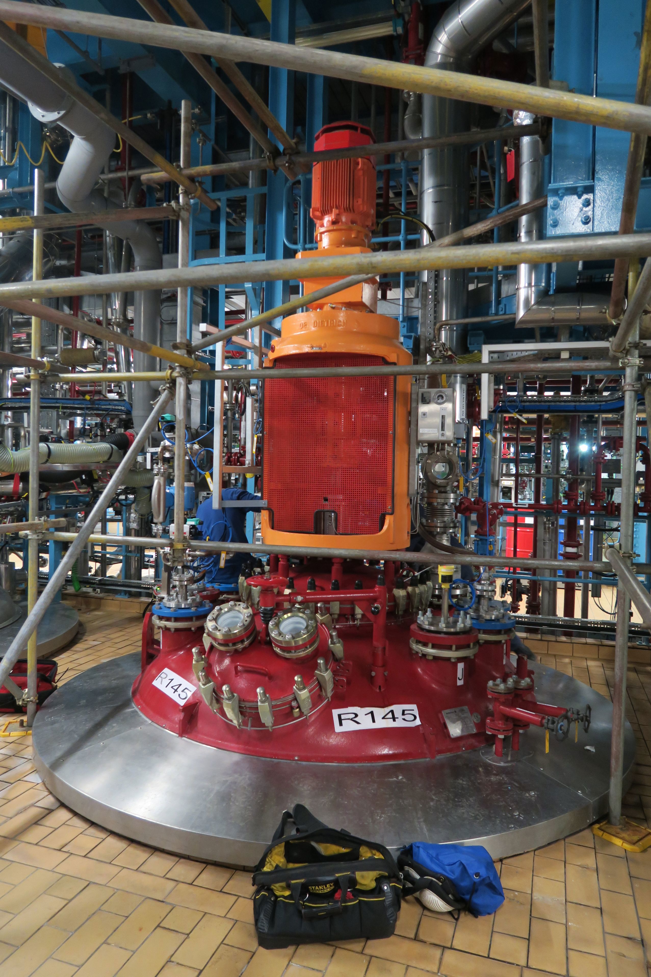 Glasslined DeDietrich CE Batch-Type Agitated Reactor - IPP# 242717