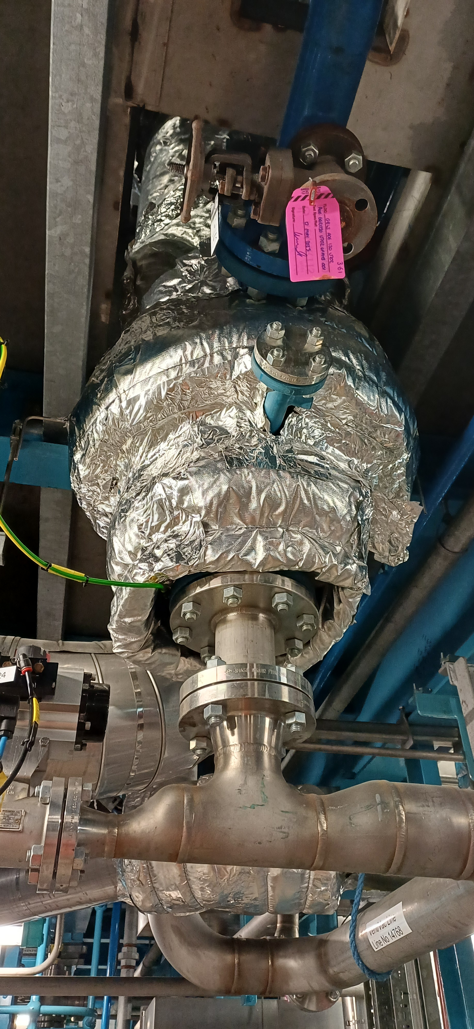 11.4 m² Tantalum Shell & Tube Heat Exchanger – ASME Vertical Design - IPP# 242723