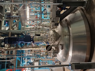 Stainless Steel 316L Sinclair Stainless Fabrications LTD. Batch-Type Agitated Reactor, IPP stock number 242722