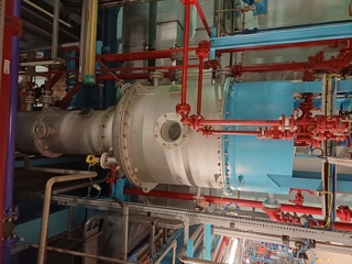 PTFE lined Cannon Reactor Services HCL Scrubber unit