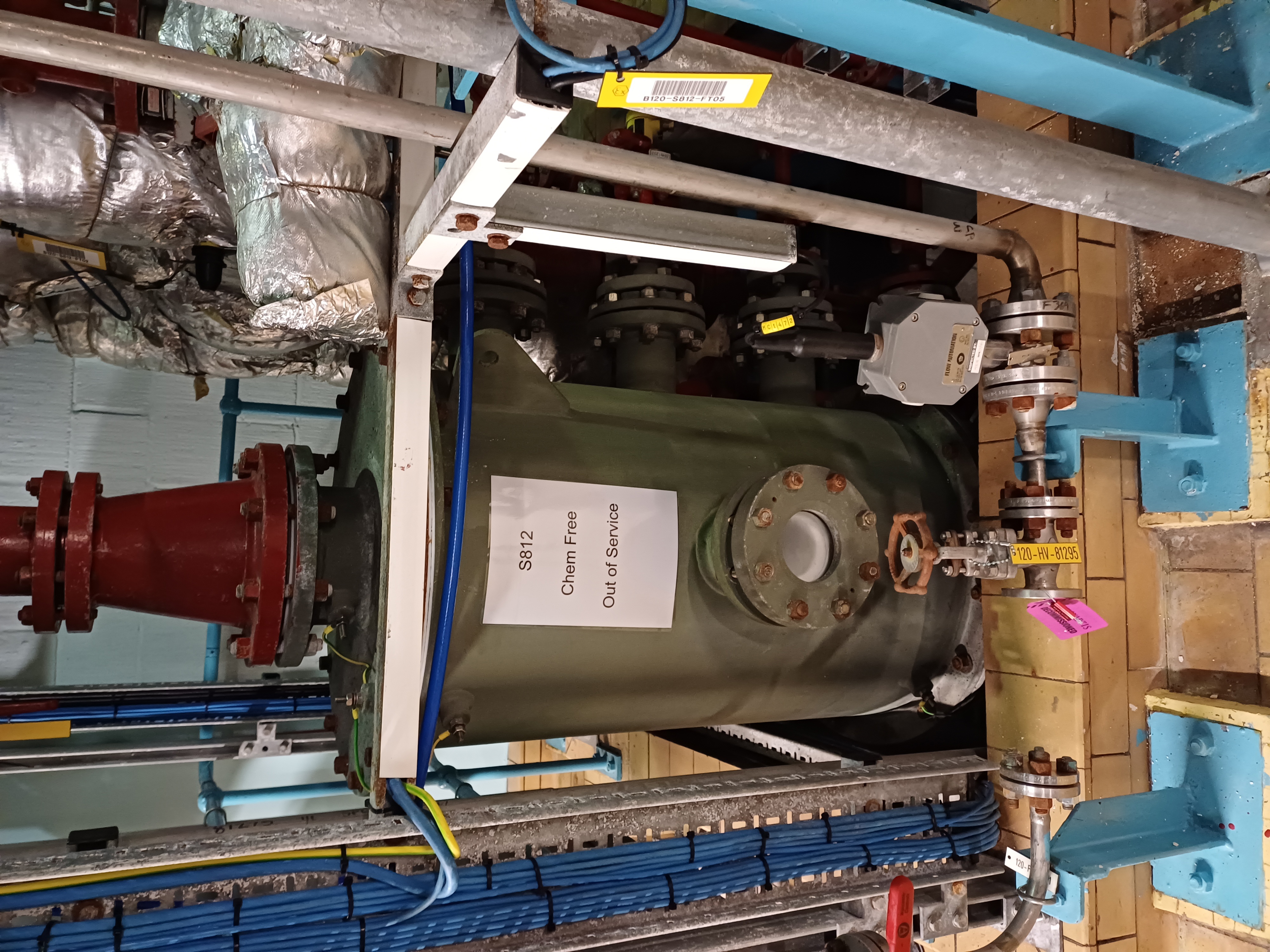 PTFE lined Cannon Reactor Services HCL Scrubber unit - IPP# 242729