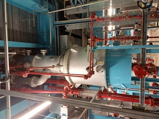 PTFE Lined Cannon Reactor Services HCL Scrubber