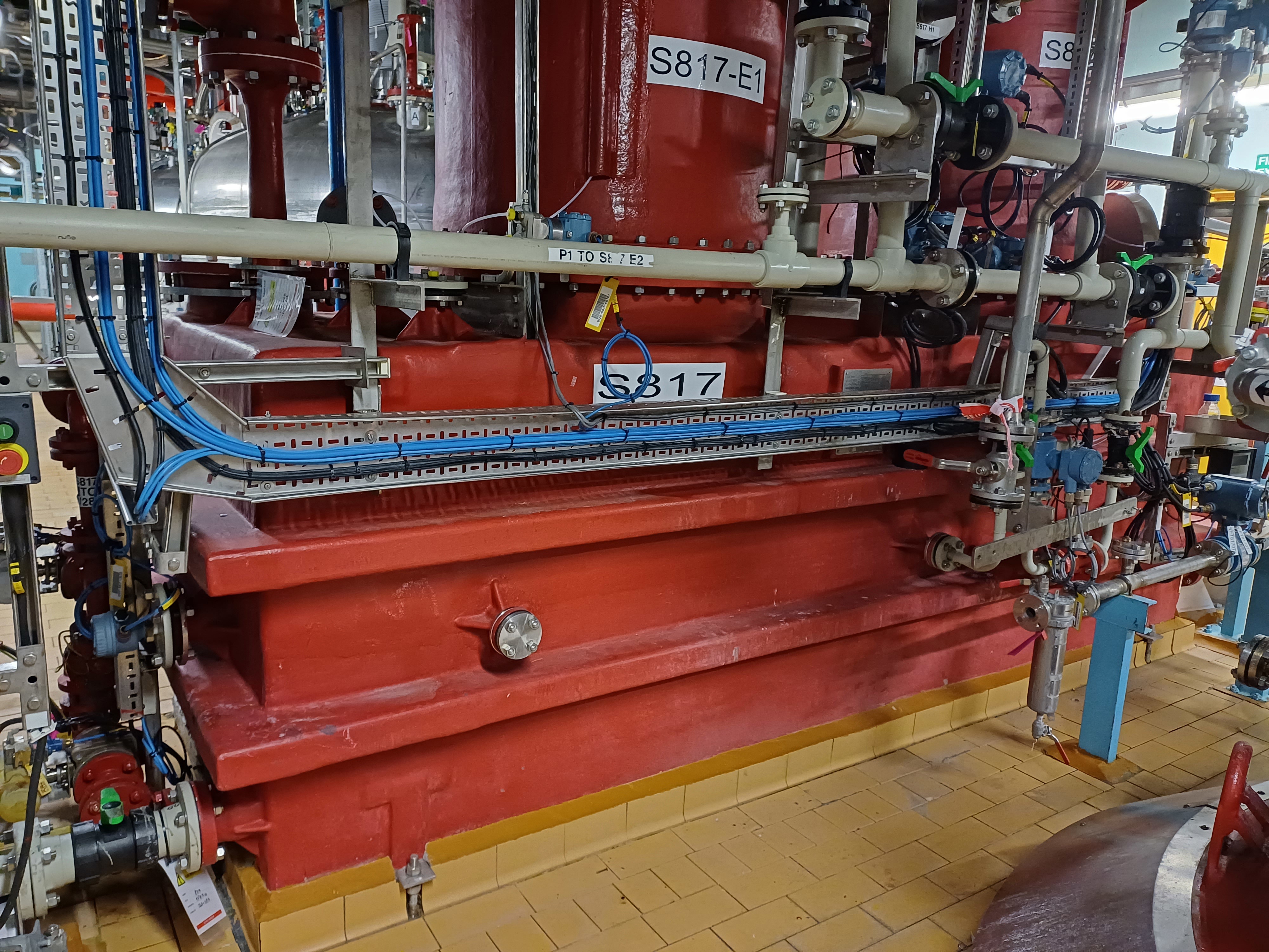 Fiberglass Azide twin column 2-stage Scrubber system - IPP# 242731