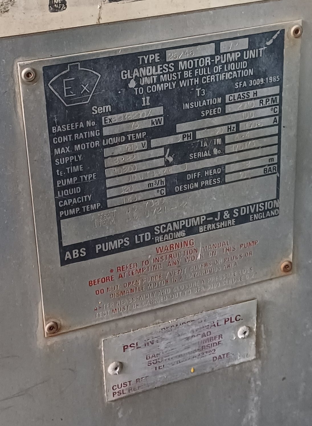 Carbon Steel ABS Pumps Ltd Glandless Motor Centrifugal Pump - IPP# 242737