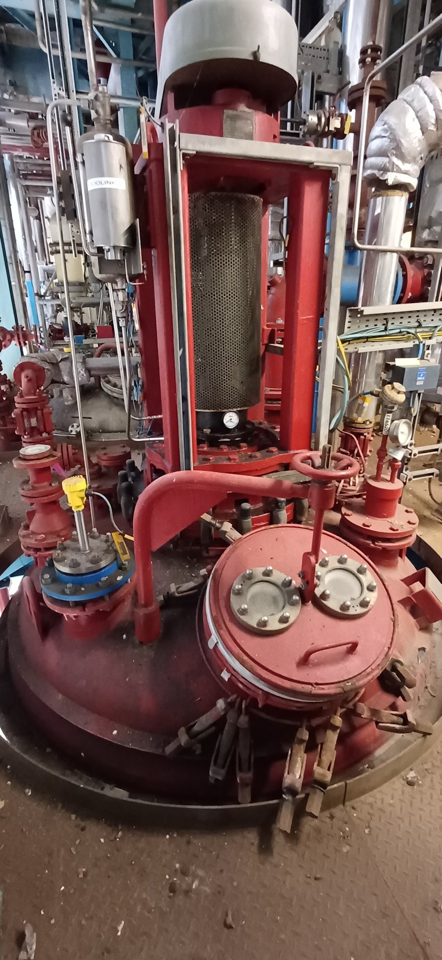Glasslined Pfaudler CE Batch-Type Agitated Reactor - IPP# 242863