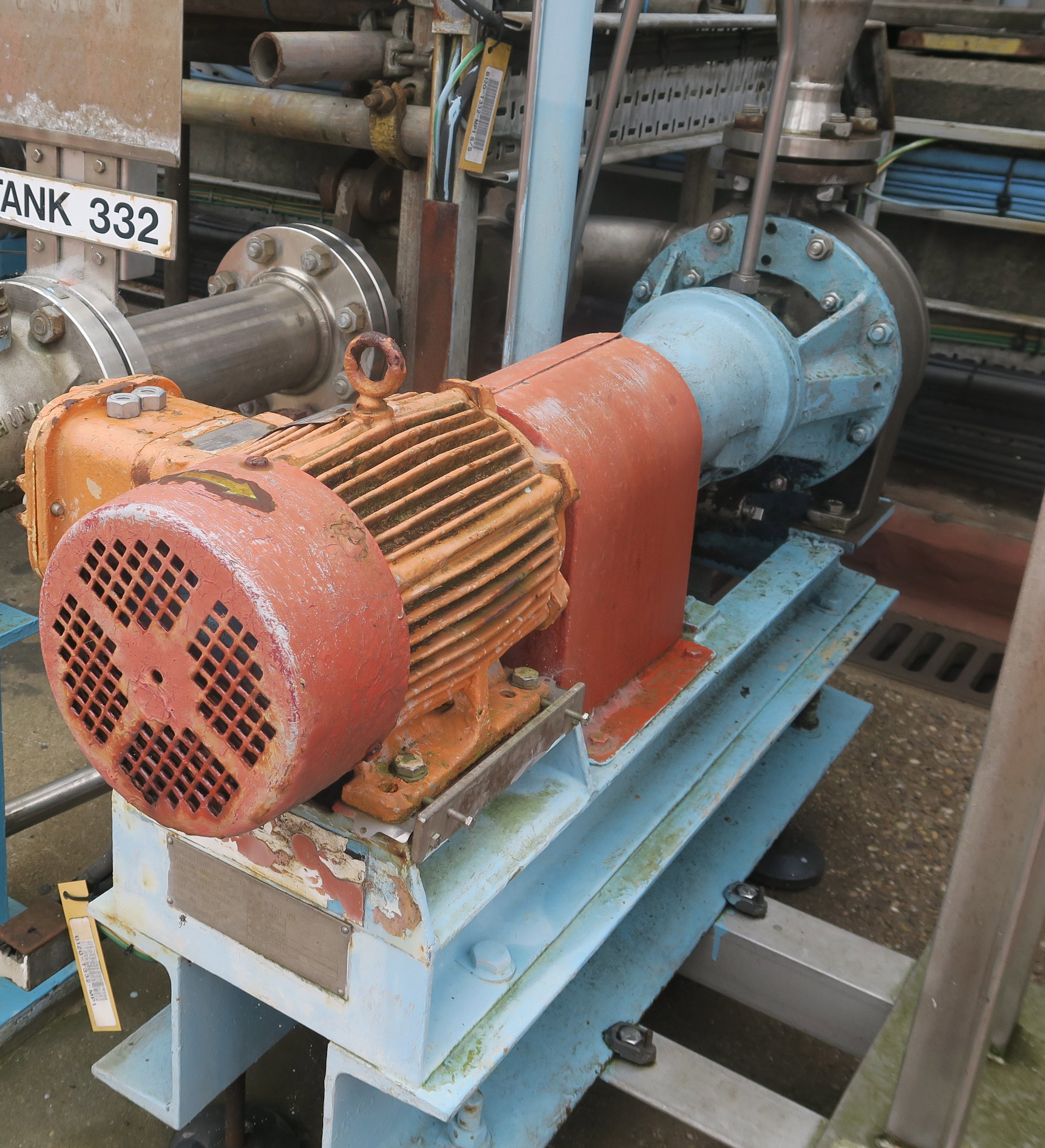 Stainless Steel 316L James Bendall & Sons Ltd Tank - IPP# 242883