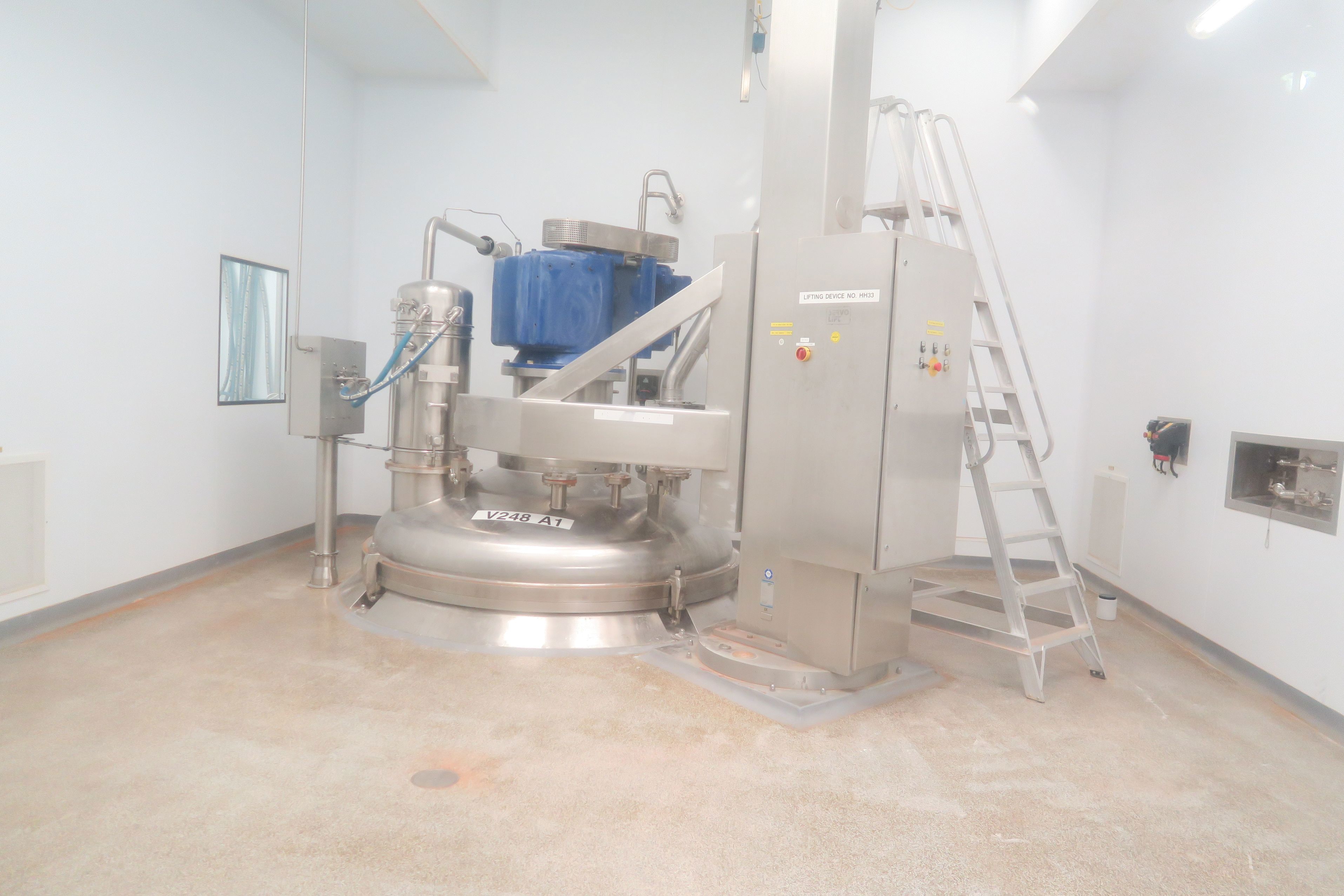 Stainless Steel 316 Alpine (Hosokawa) KM45 Mixer-Nauta - IPP# 242801