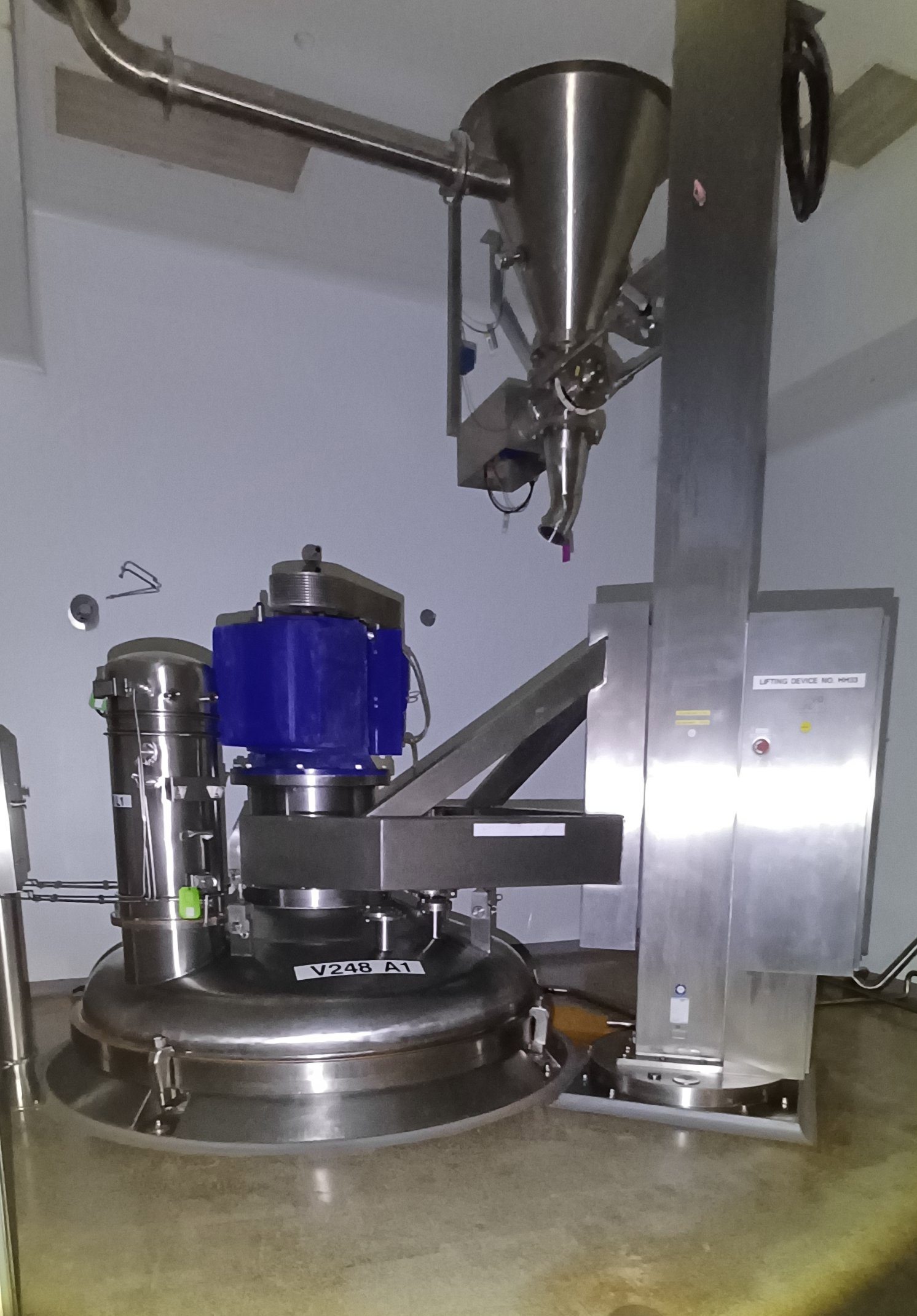 Stainless Steel 316 Alpine (Hosokawa) KM45 Mixer-Nauta - IPP# 242801