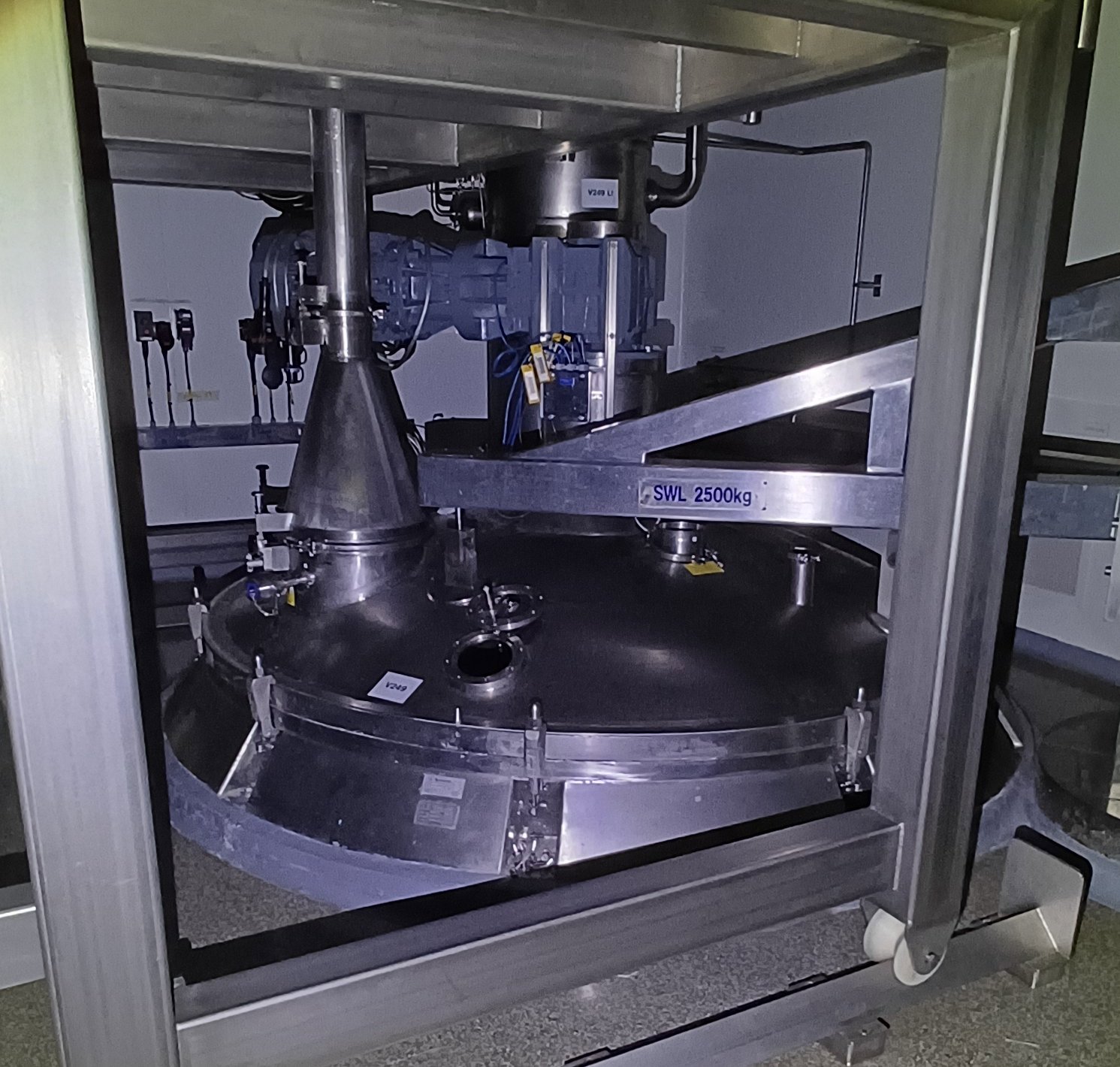 Stainless Steel 316L Kemutec Powder Technologies Ltd VM5500 Mixer-Nauta - IPP# 242802