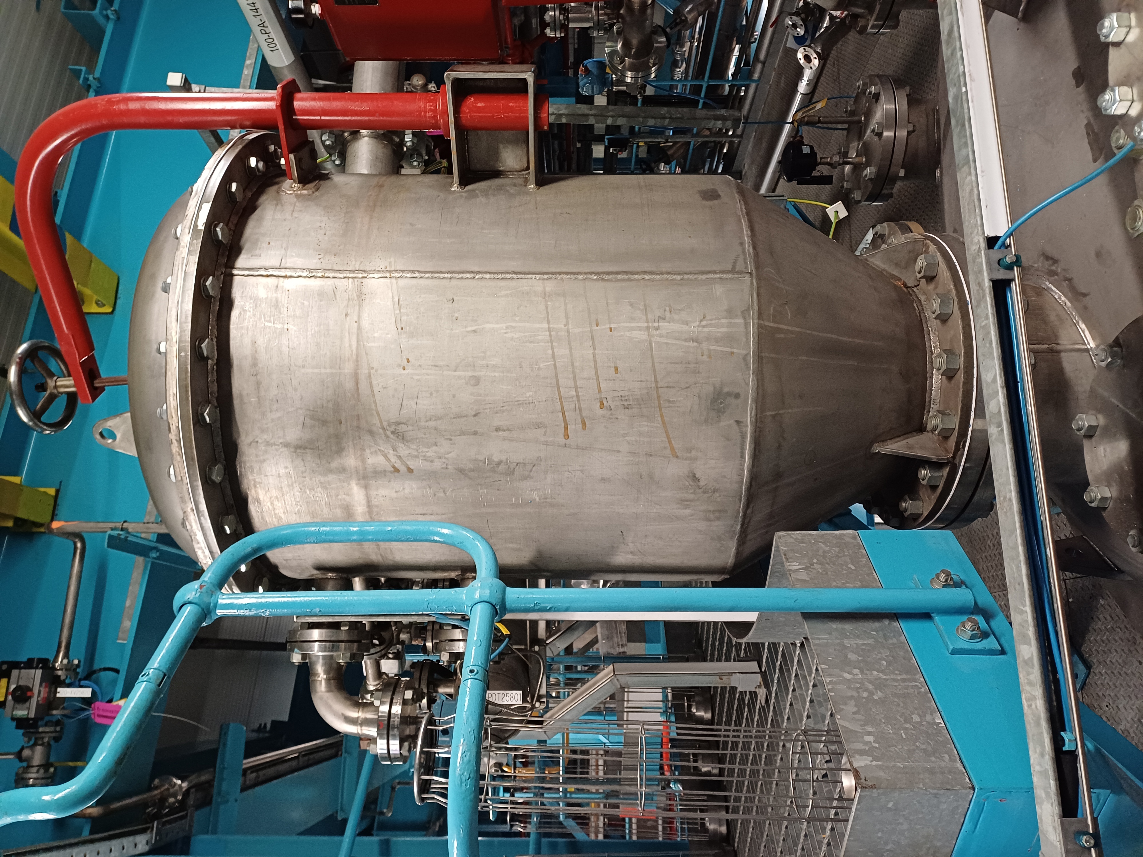 19,000 L SS316L Batch-Type Agitated Reactor – CE & PD5500 Compliant - IPP# 242809
