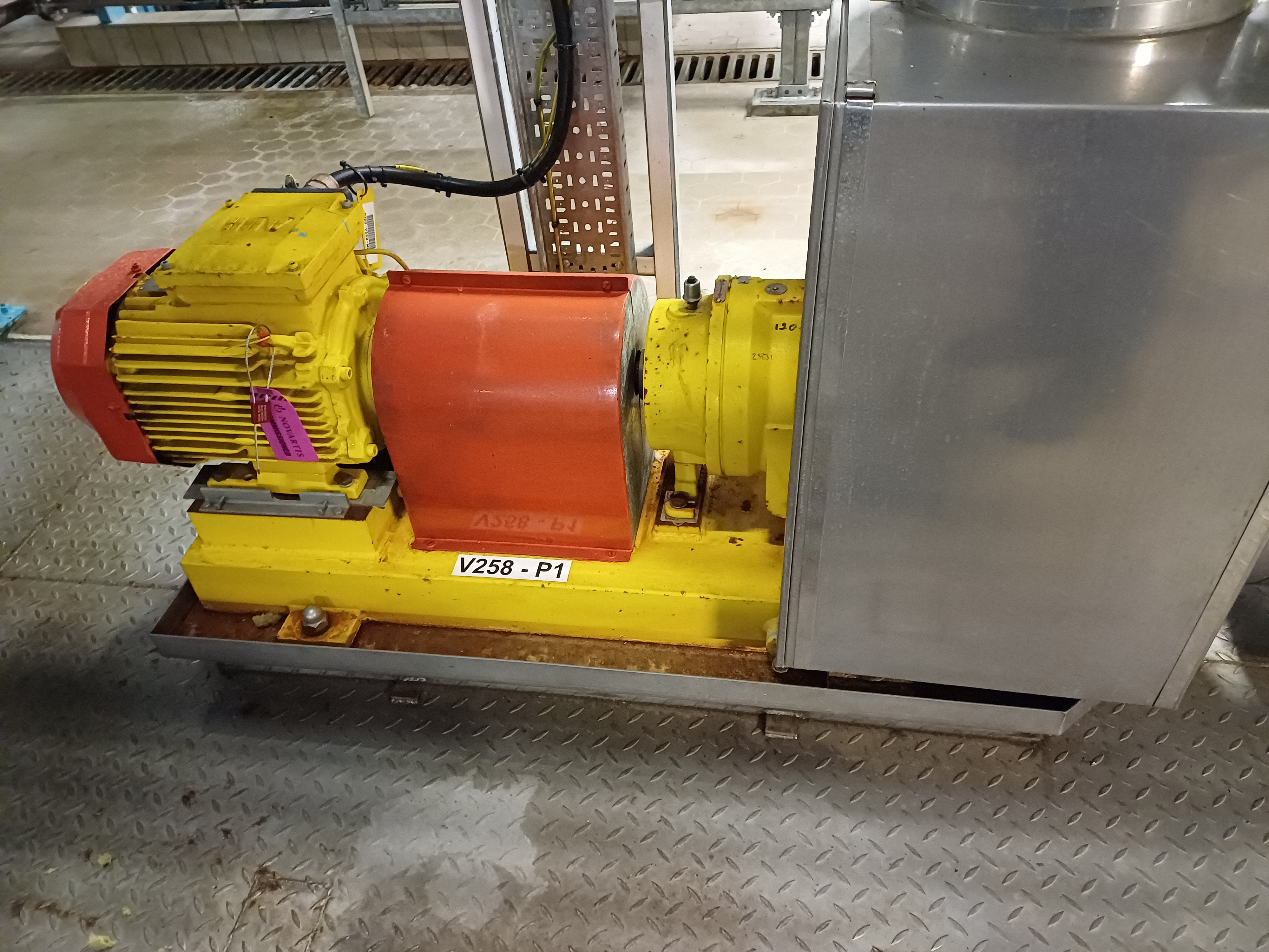 Stainless Steel 316 HMD Sealless Pumps Sundyne GSI 125-80-200H E-A6 Centrifugal Pump - IPP# 242810