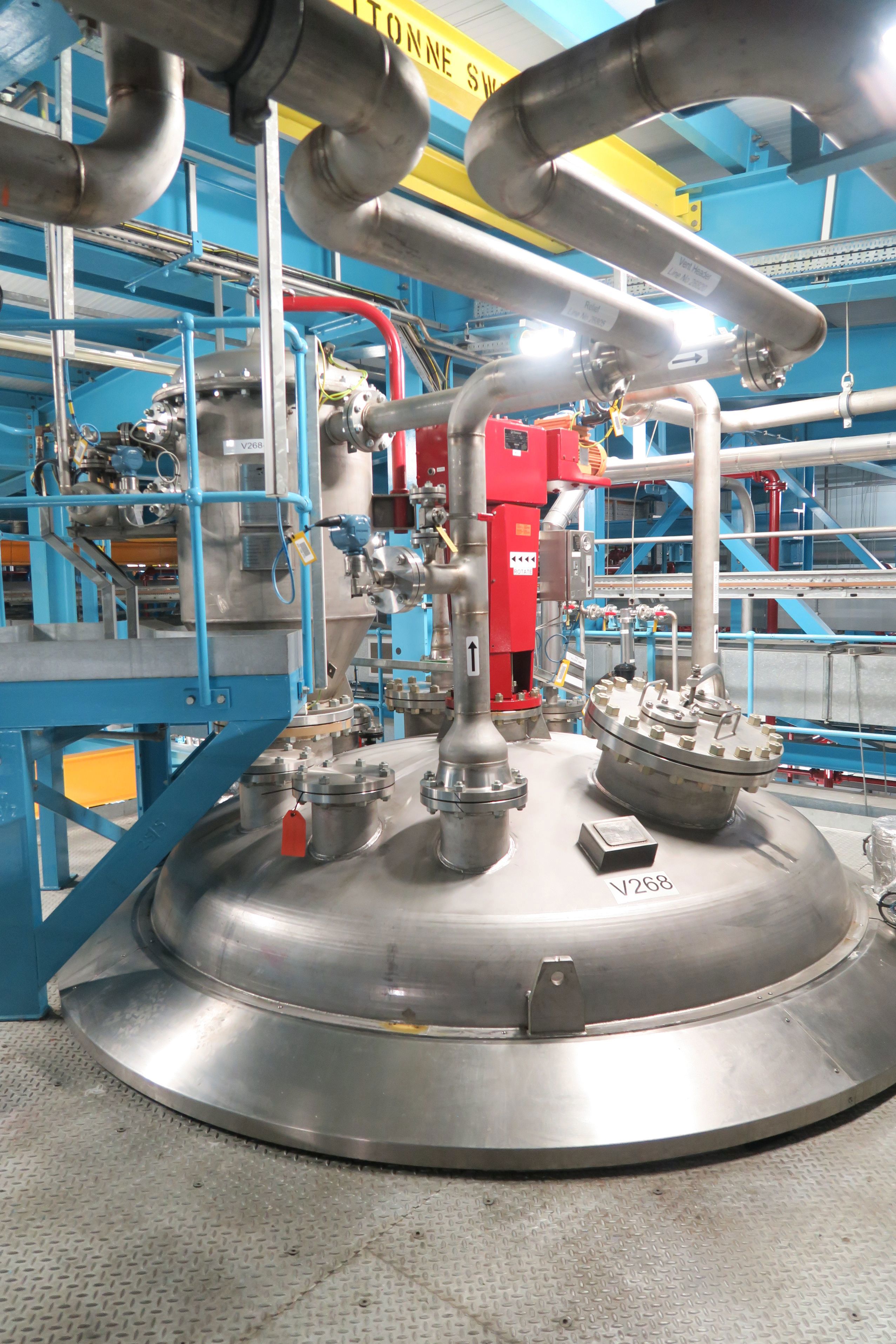 Stainless Steel 316L H.Pontifex & sons ltd Batch-Type Agitated Reactor - IPP# 242815