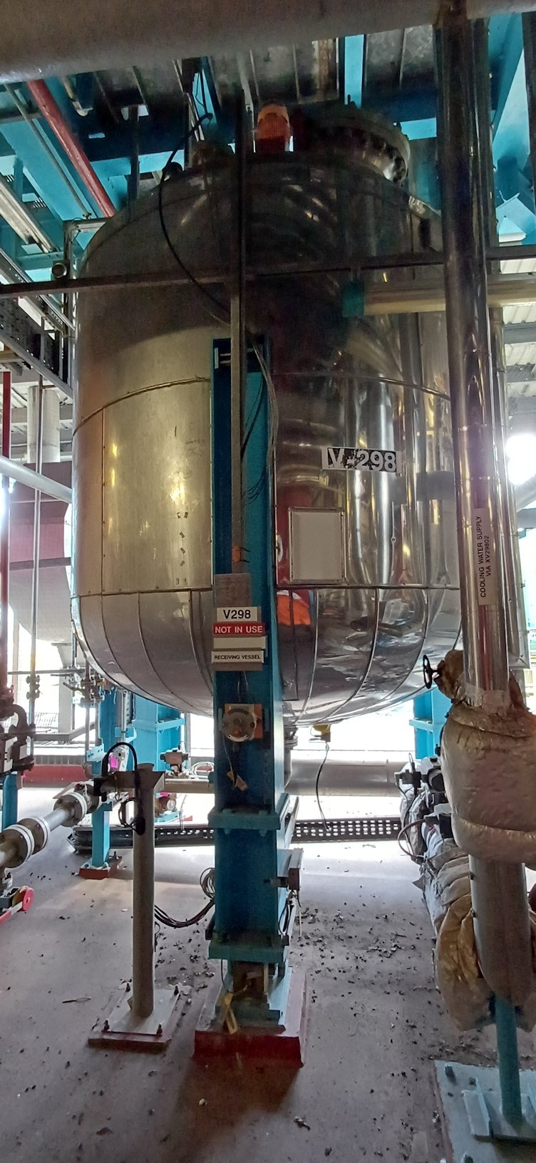 Stainless Steel 316 Isaac Webster & Sons Ltd Reactor - IPP# 242837