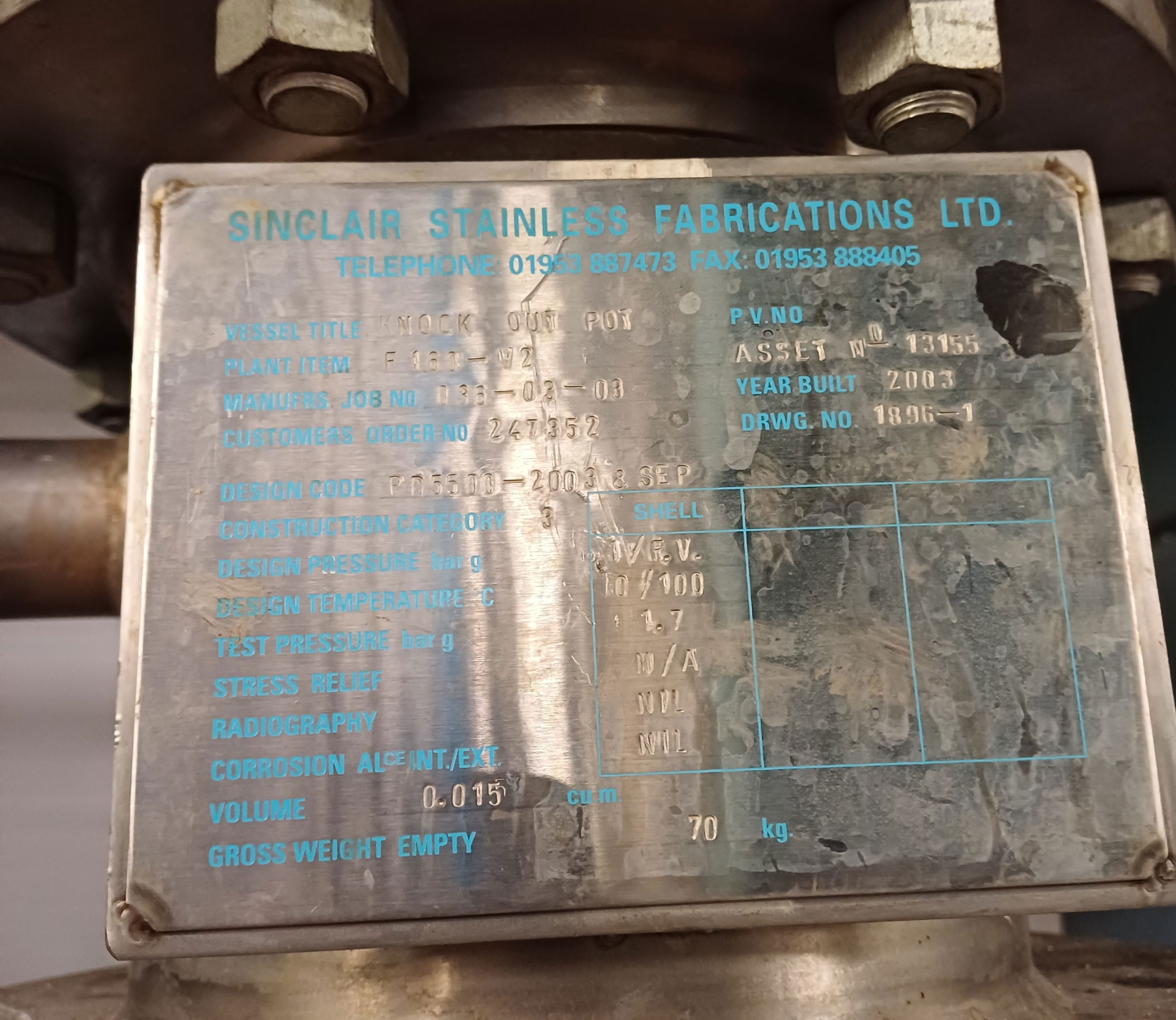   Centrifuge-Peeler 1,250 mm (49.2 in) Stainless Steel 316 For Sale - IPP# 242961