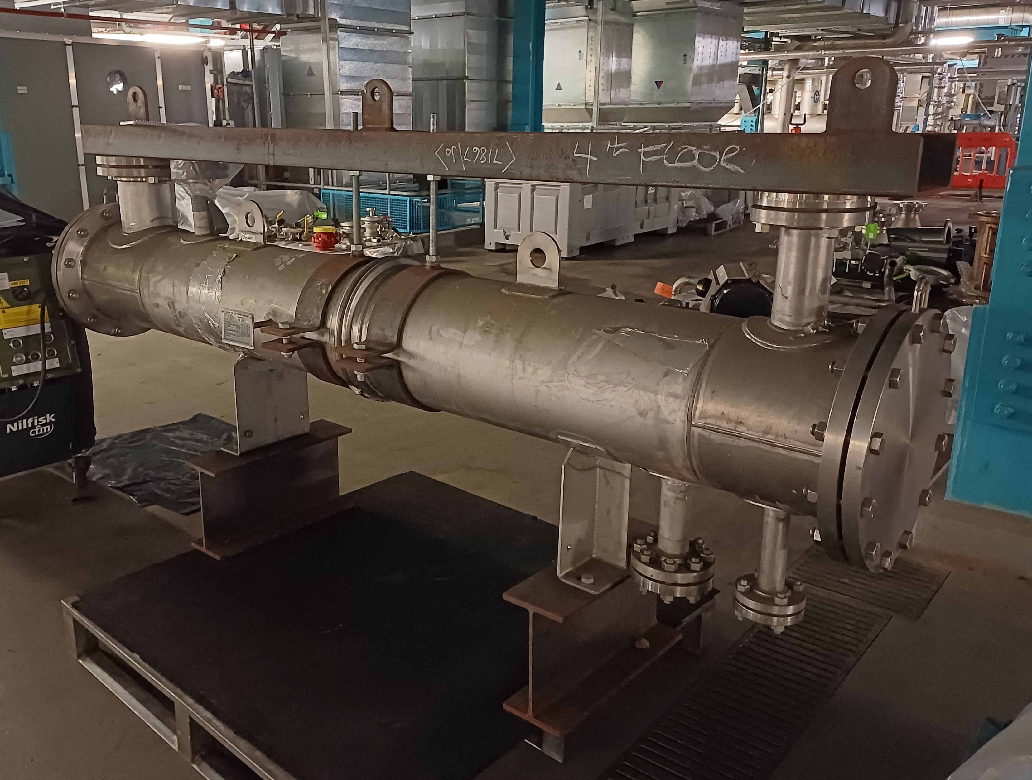 Unused Shell and Tube Heat Exchanger 8 m² (86.1 ft²) Hastelloy - C22 For Sale - IPP# 242968