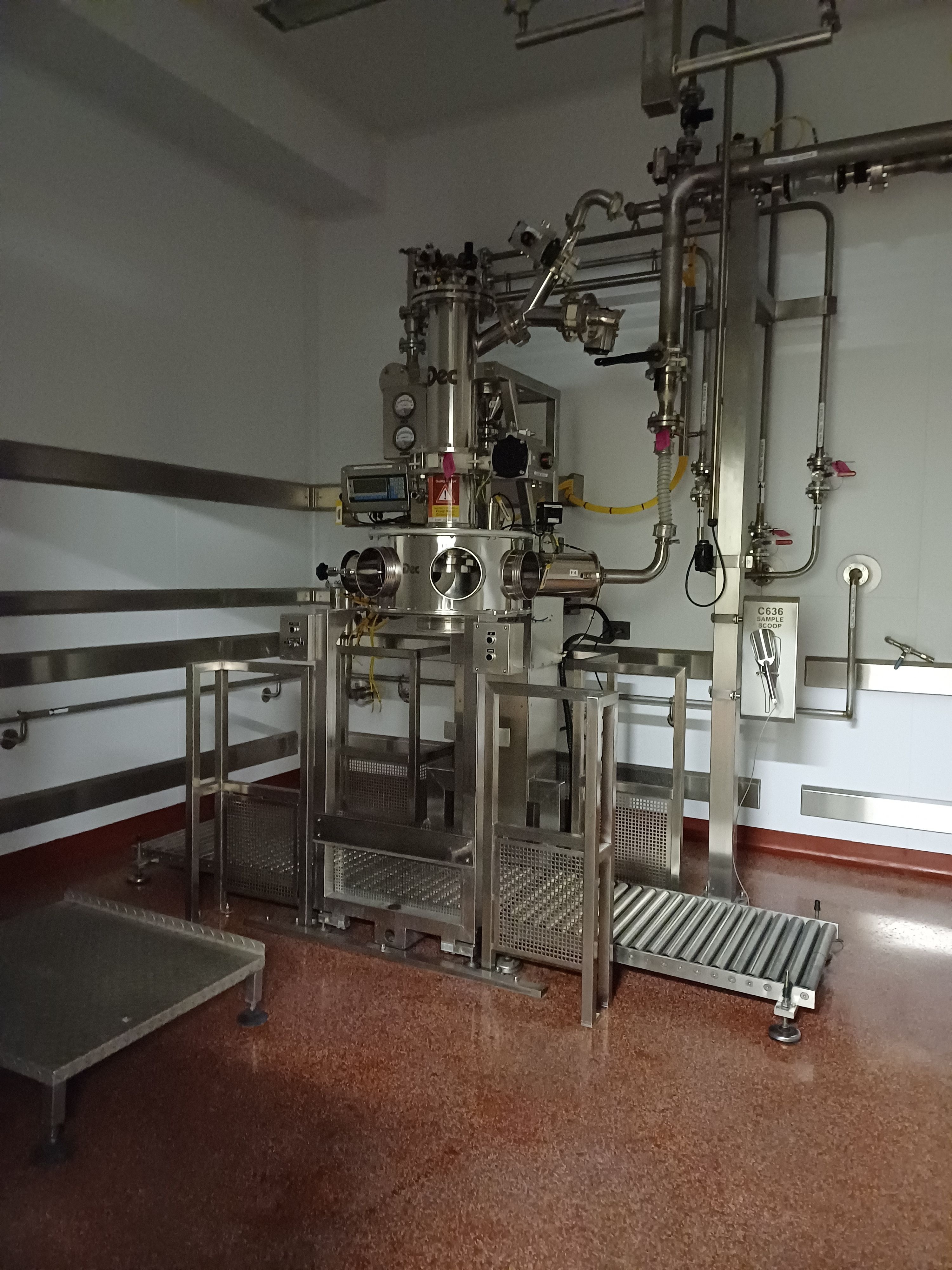 316L stainless steel solids drum discharge/isolation unit - Pharma - IPP# 242925