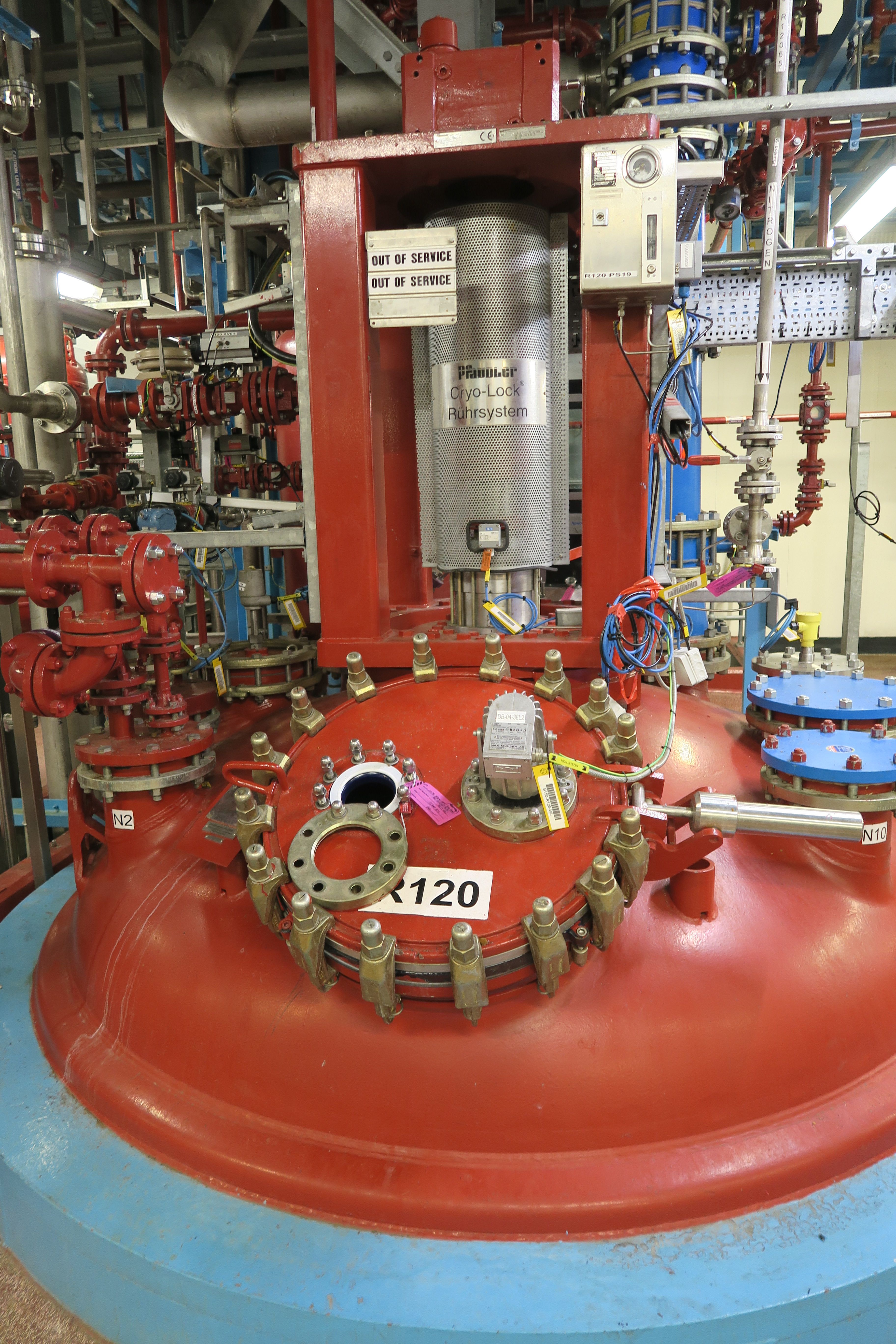 Glasslined Pfaudler BE Batch-Type Agitated Reactor - IPP# 243094