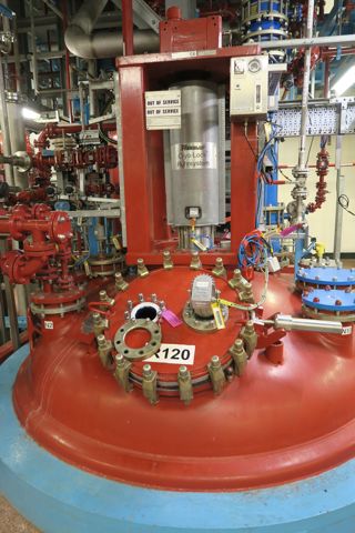 Glasslined Pfaudler BE Batch-Type Agitated Reactor