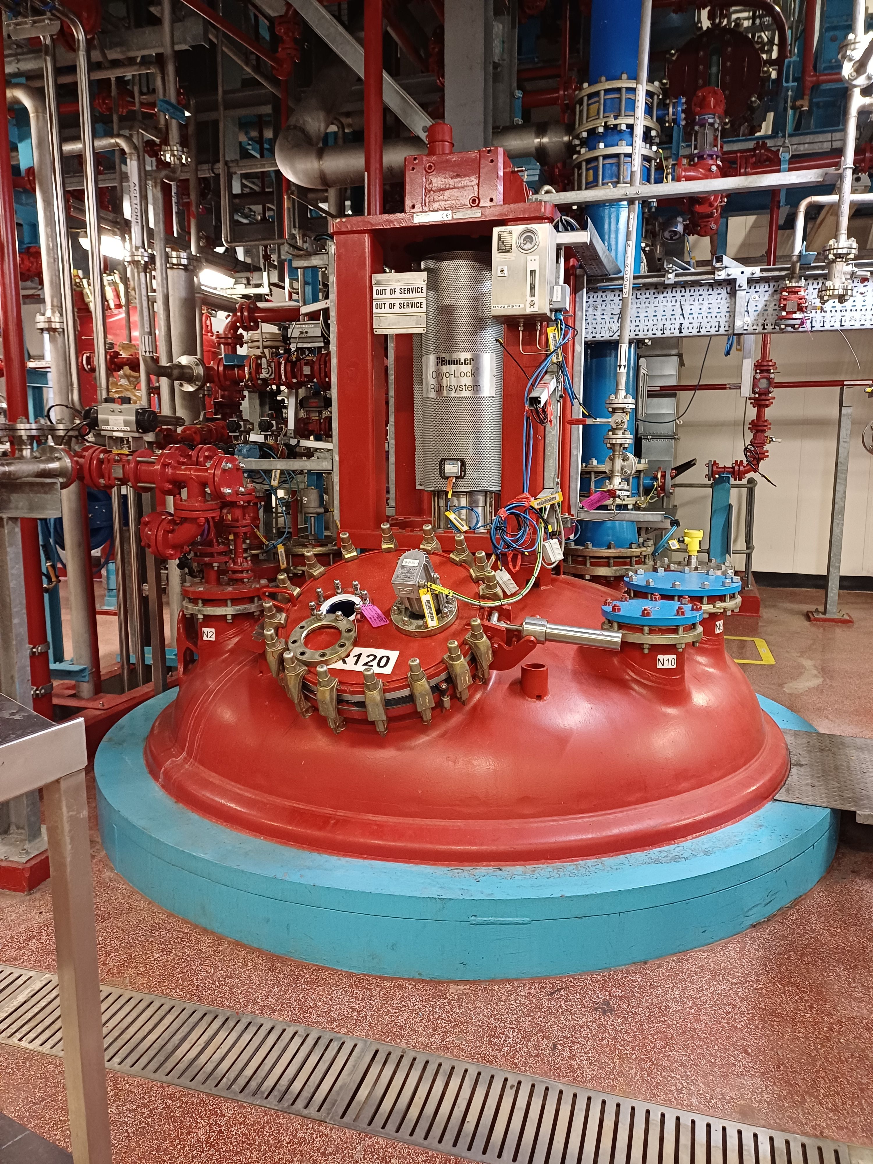 Glasslined Pfaudler BE Batch-Type Agitated Reactor - IPP# 243094