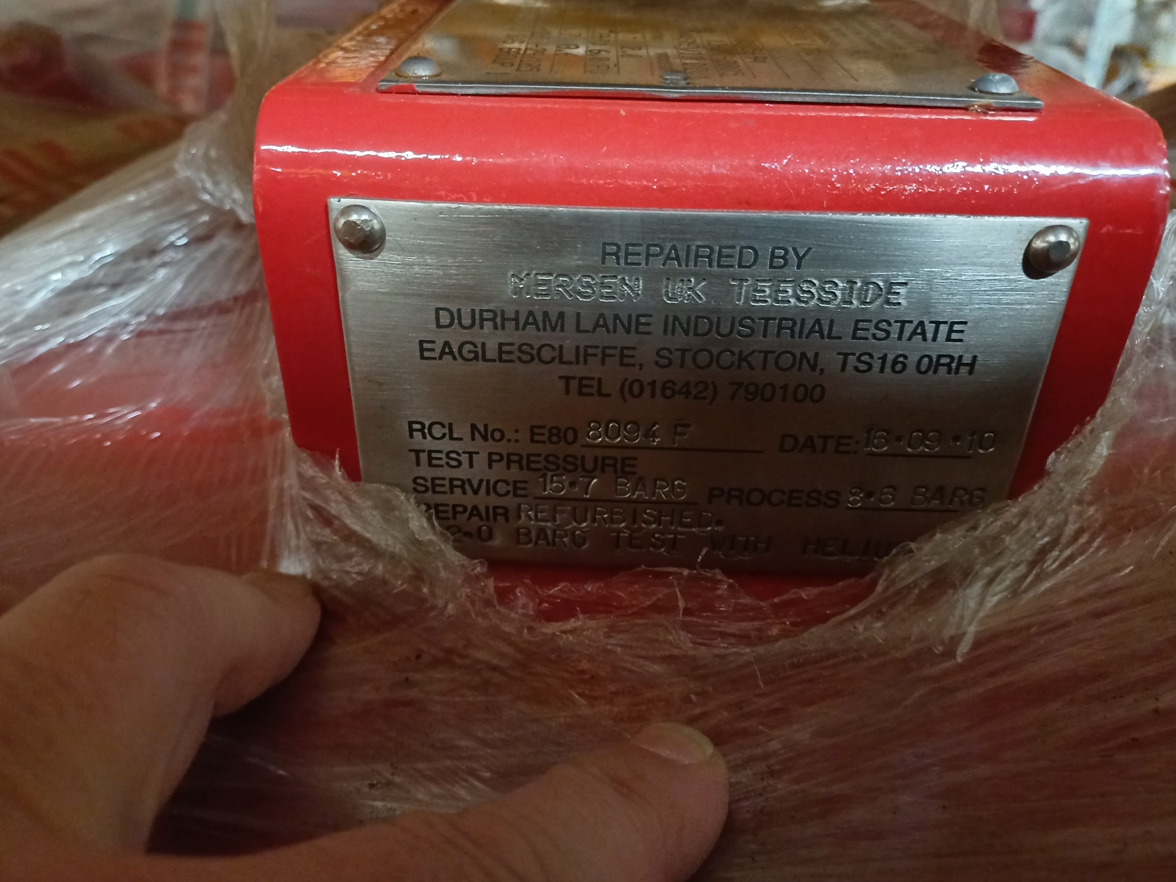  Block Heat Exchanger 10 m² (107.6 ft²) Graphite For Sale - IPP# 243452