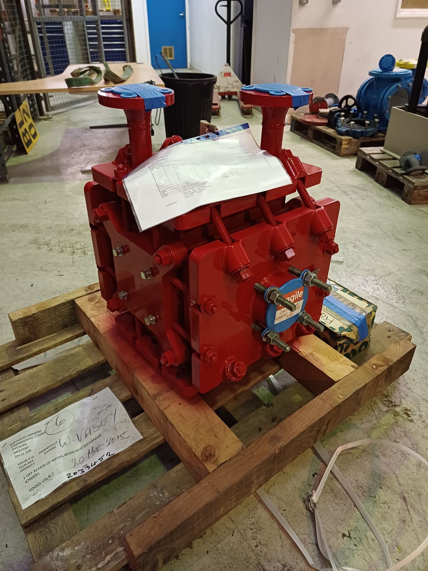 Ralph Coidan LTD. BD 30S Graphite Block Heat Exchanger - IPP# 243456