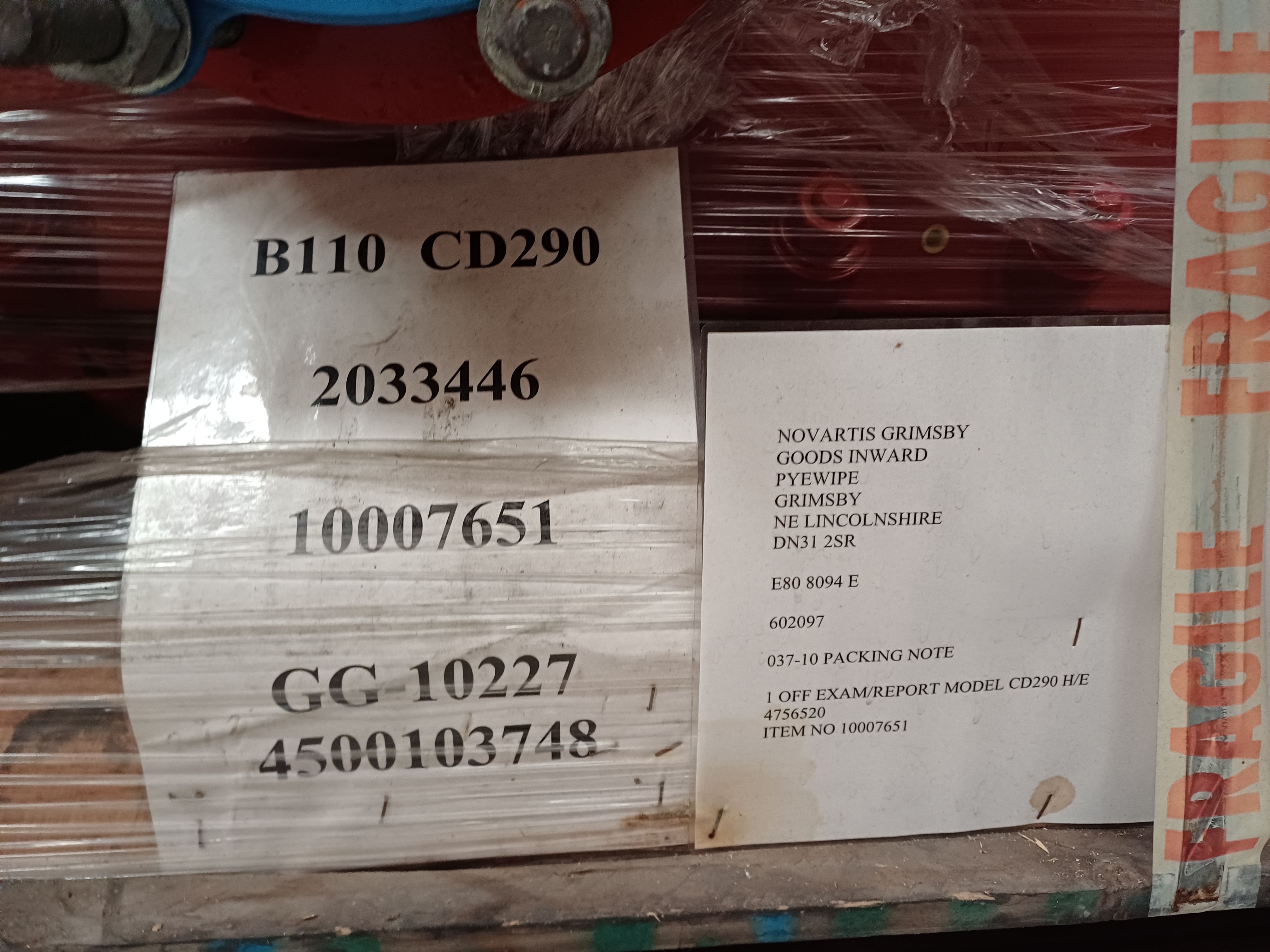 IPP# 243457, 26.9 m² (289.5 ft²)  Graphite Block Heat Exchanger For Sale