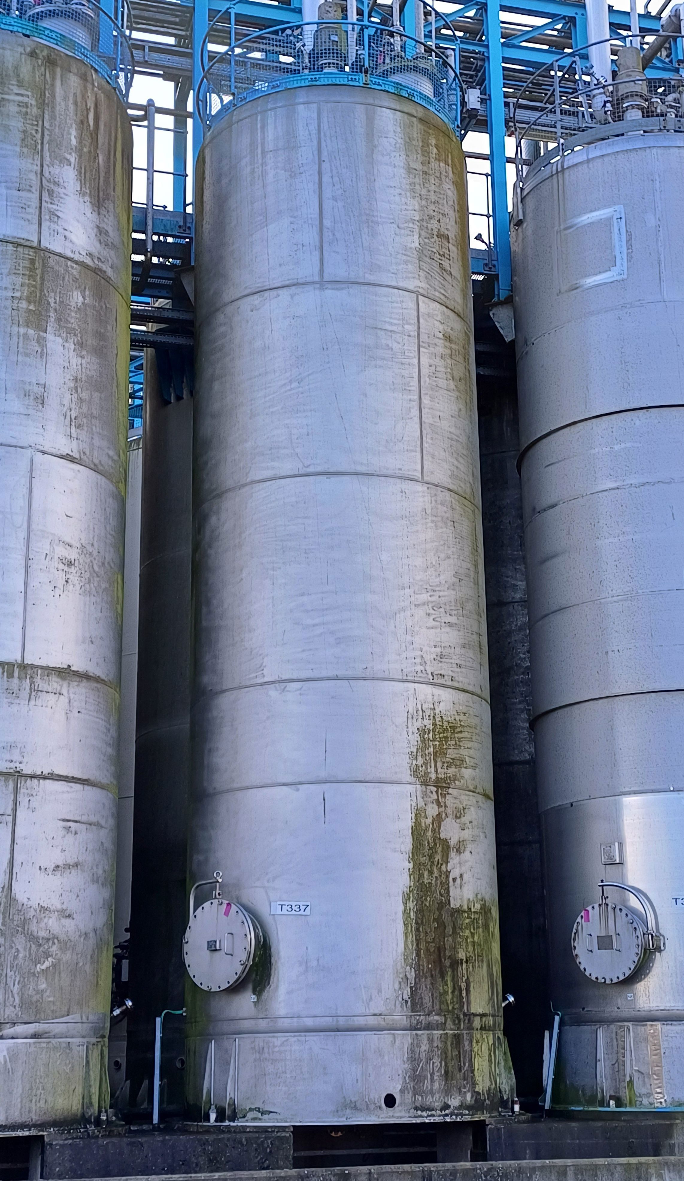   Tank 63,000 L (16,650 gallons) Stainless Steel 316 For Sale - IPP# 243410