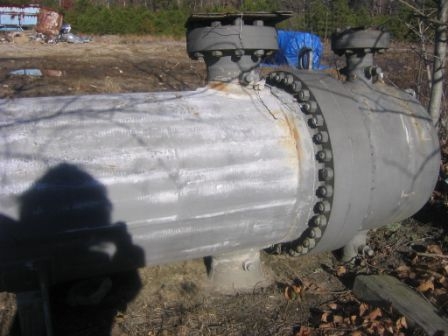 IPP# 27756, 186.1 m² (2,003 ft²)  Carbon Steel Shell and Tube Heat Exchanger For Sale