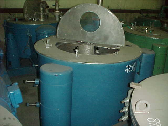 IPP# 28588, 1,016 mm (40 in)  Stainless Steel 304 Auto Discharge-Bottom Centrifuge-Basket For Sale