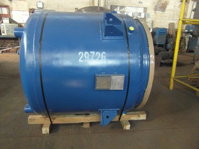 IPP# 29726, 1,893 L (500 gallons)  Glasslined Batch-Type Agitated Reactor For Sale