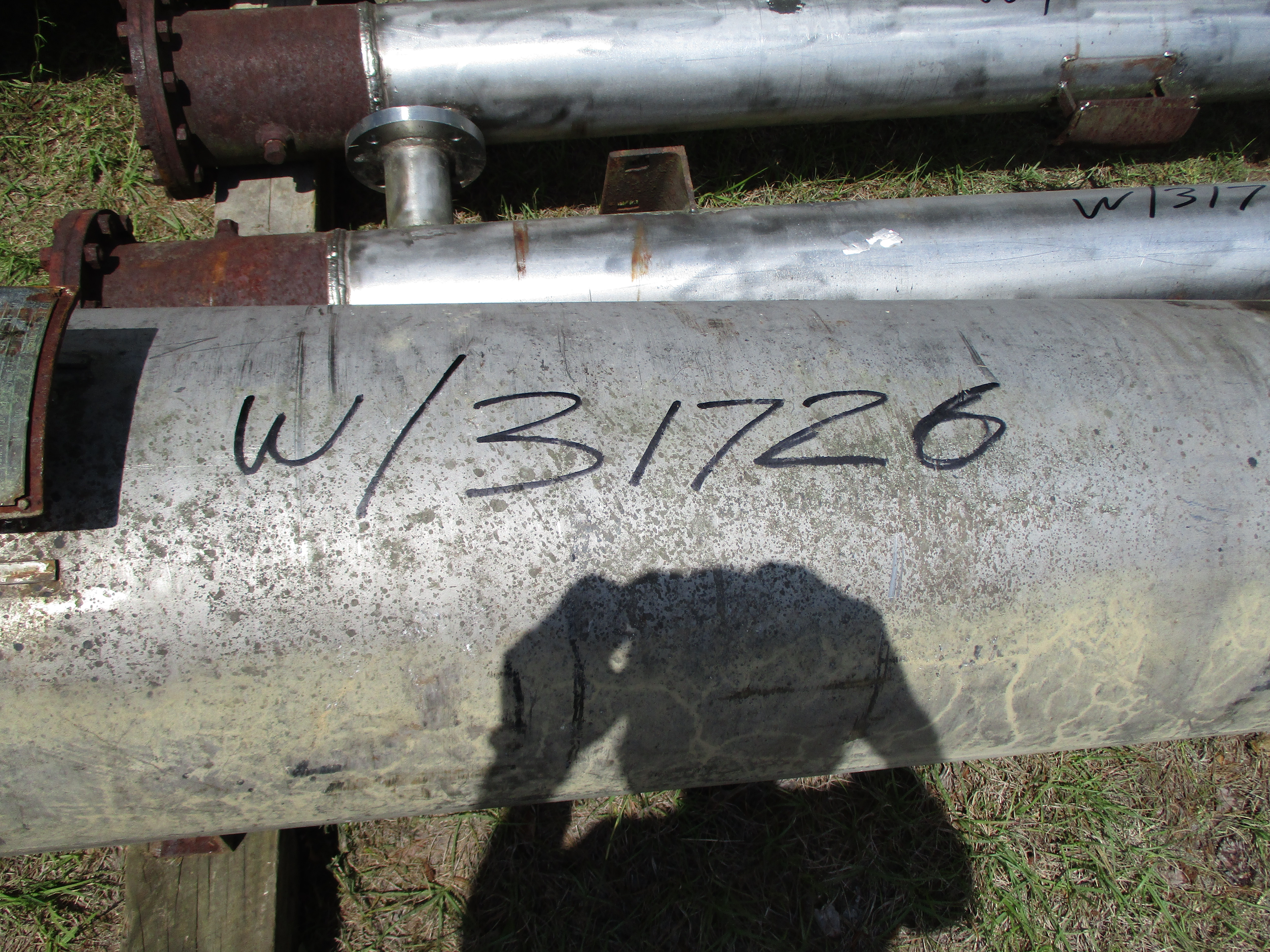  Wiped/Thin Film Evaporator 626 kg/h (1,400 lb/h) Stainless Steel 304 For Sale - IPP# 31726