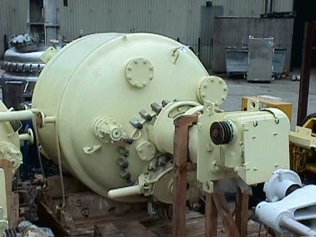 IPP# 32859, 1,893 L (500 gallons)  Glasslined Batch-Type Agitated Reactor For Sale