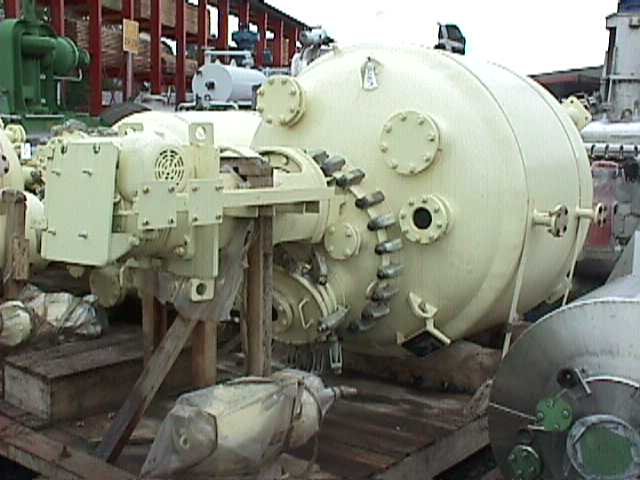 IPP# 32859, 1,893 L (500 gallons)  Glasslined Batch-Type Agitated Reactor For Sale