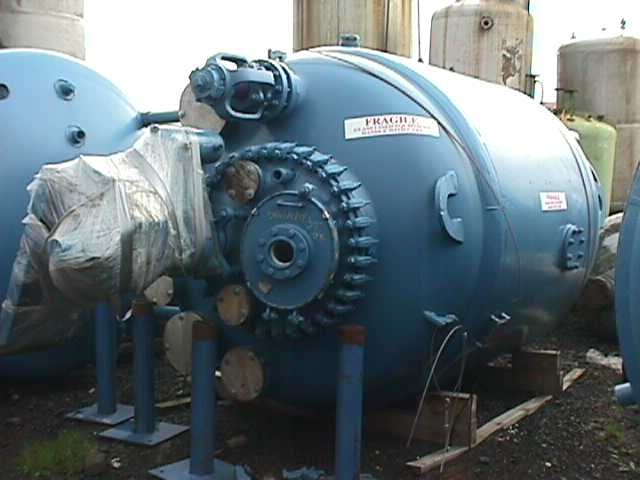 IPP# 32923, 5,678 L (1,500 gallons)  Glasslined Batch-Type Agitated Reactor For Sale